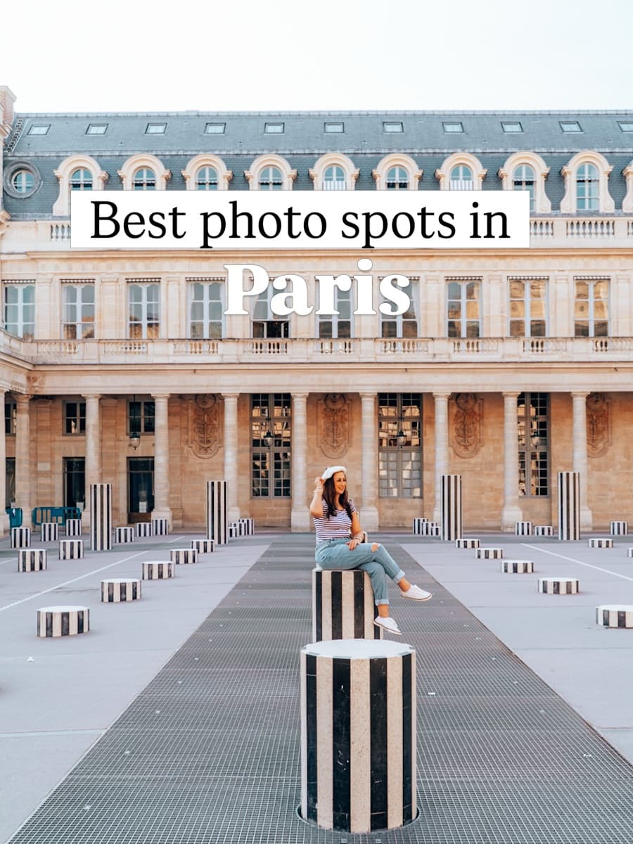Paris Photo Spots And Itinerary