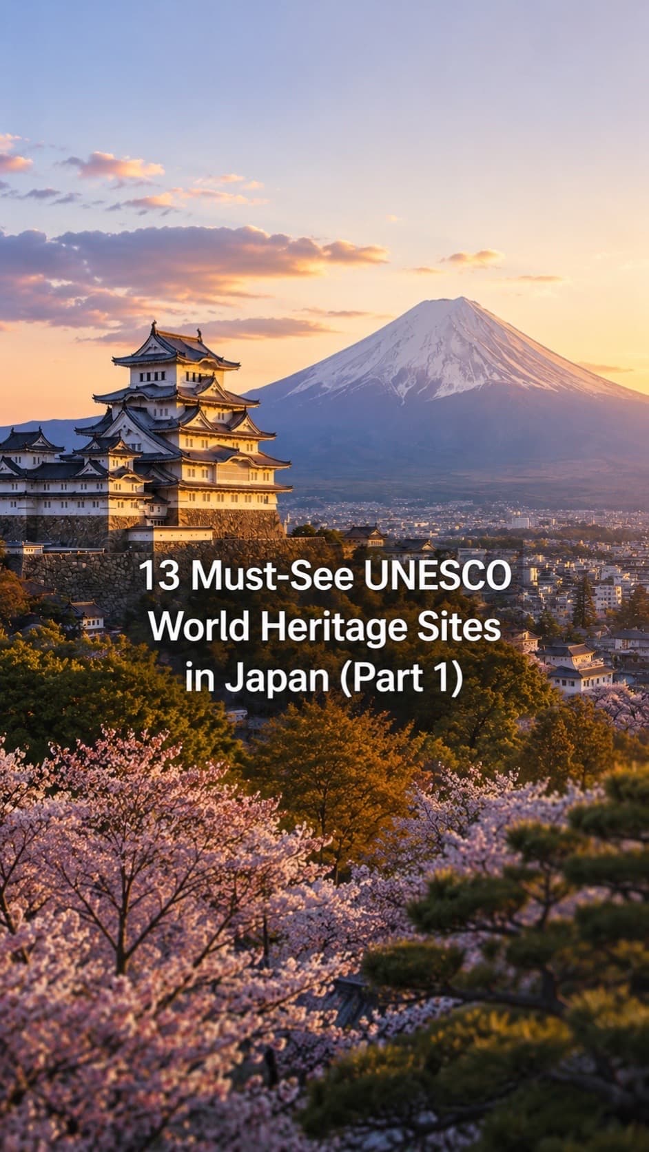 Japan's Diverse UNESCO World Heritage Sites
