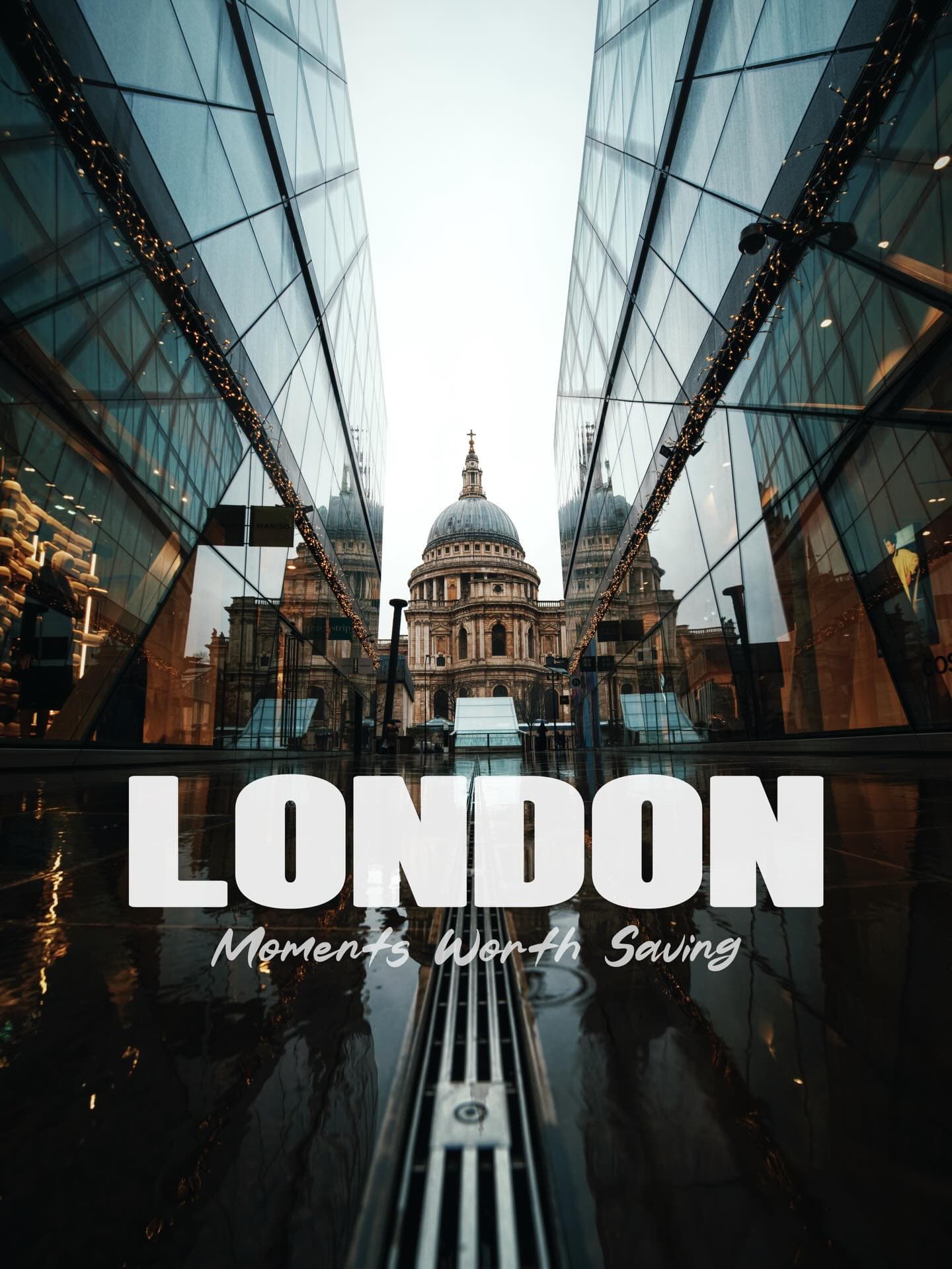 Iconic London Architecture Captured After Rain