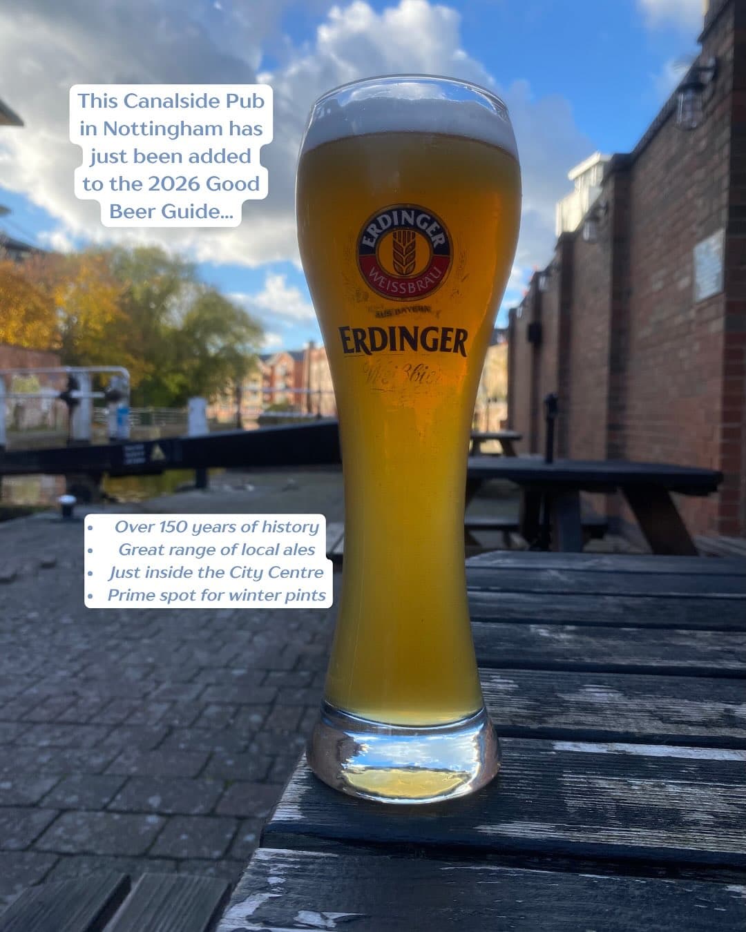 Nottingham Canal Pub Honored in Good Beer Guide