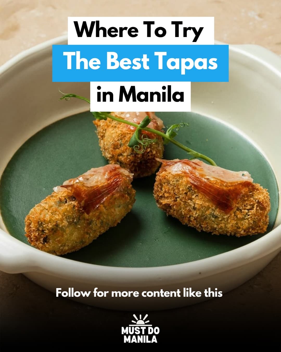 4 Restaurants in Metro Manila