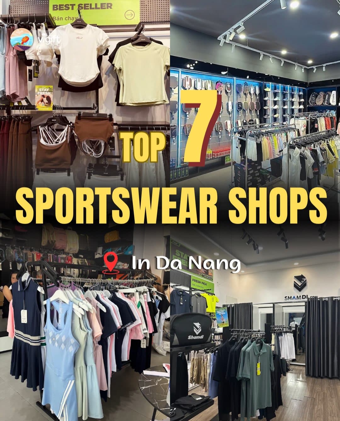Da Nang Sportswear Shops For Every Activity