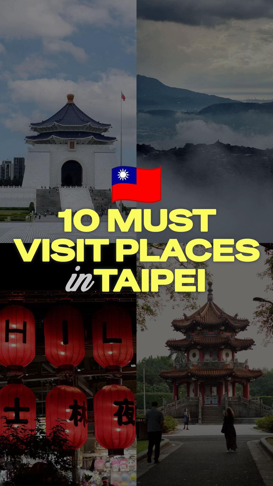 Top 10 Taipei Attractions and Escapes