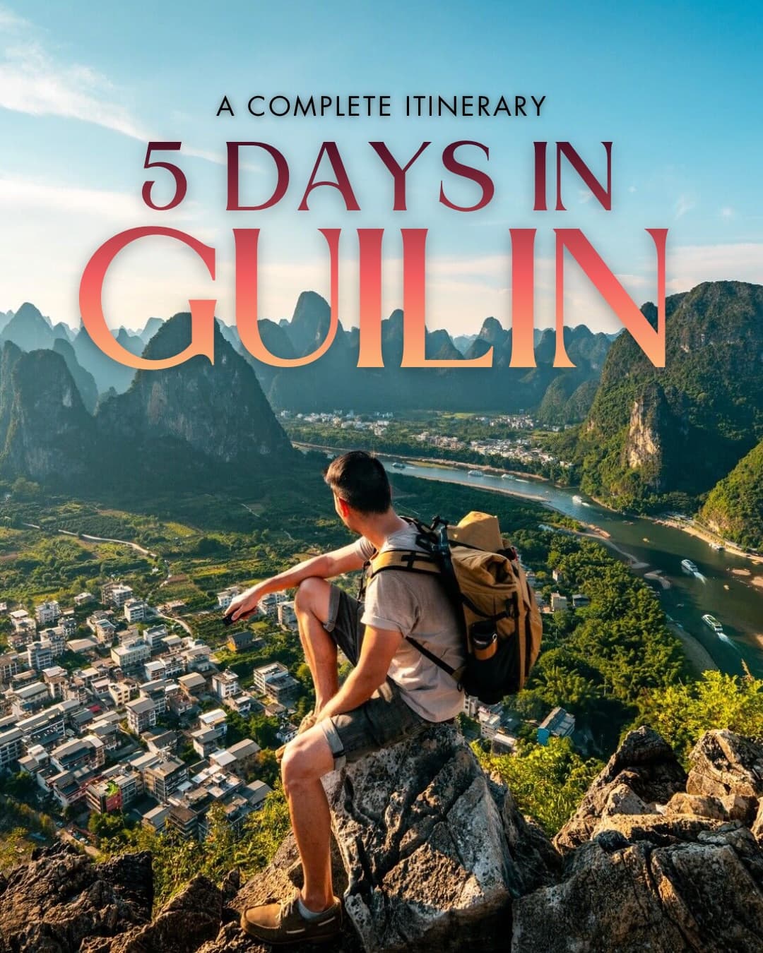 Guilin's Scenic Views and Ancient Towns Itinerary