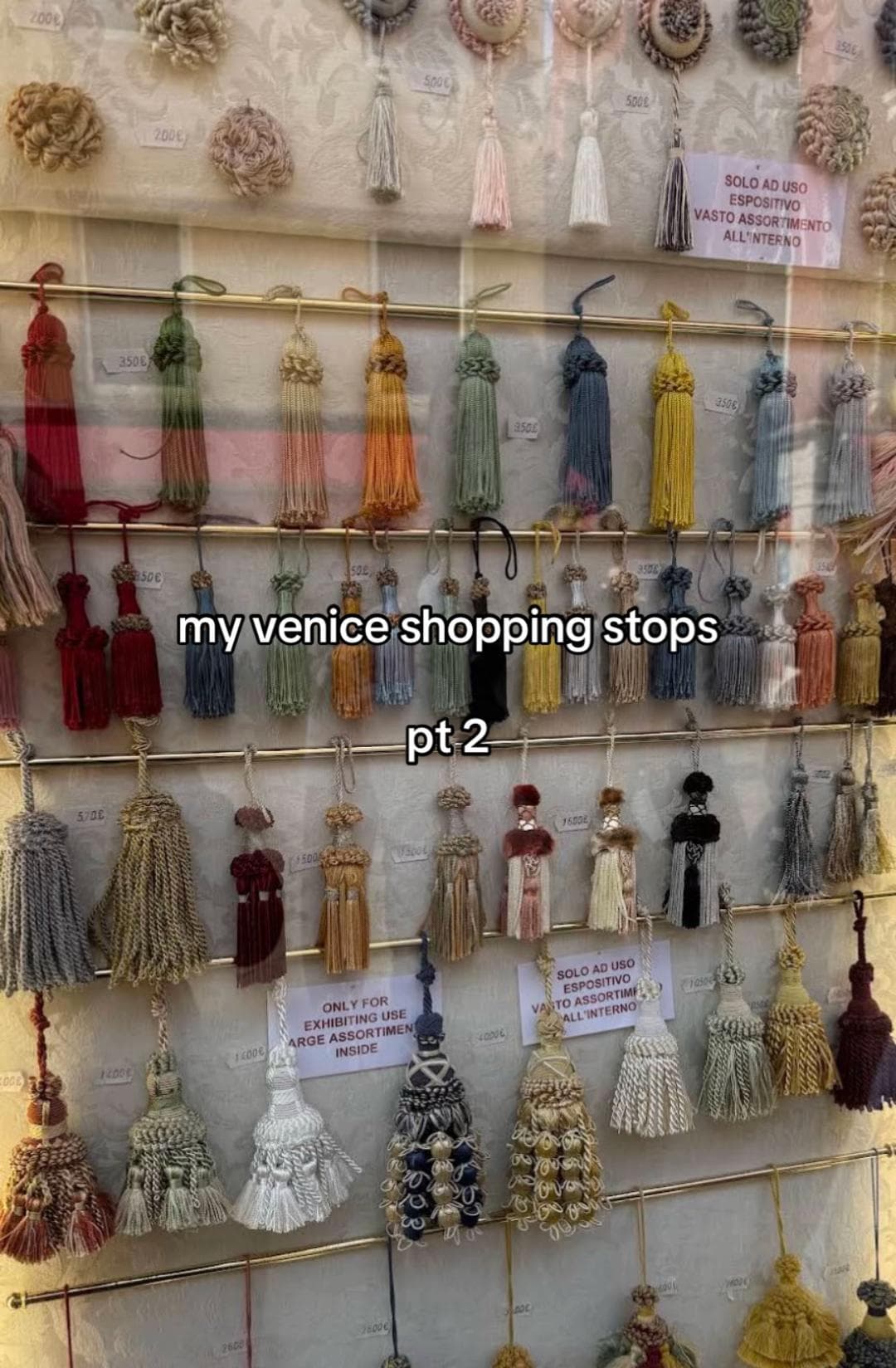 Venice Stores For Tassels, Vintage, Linens, And More