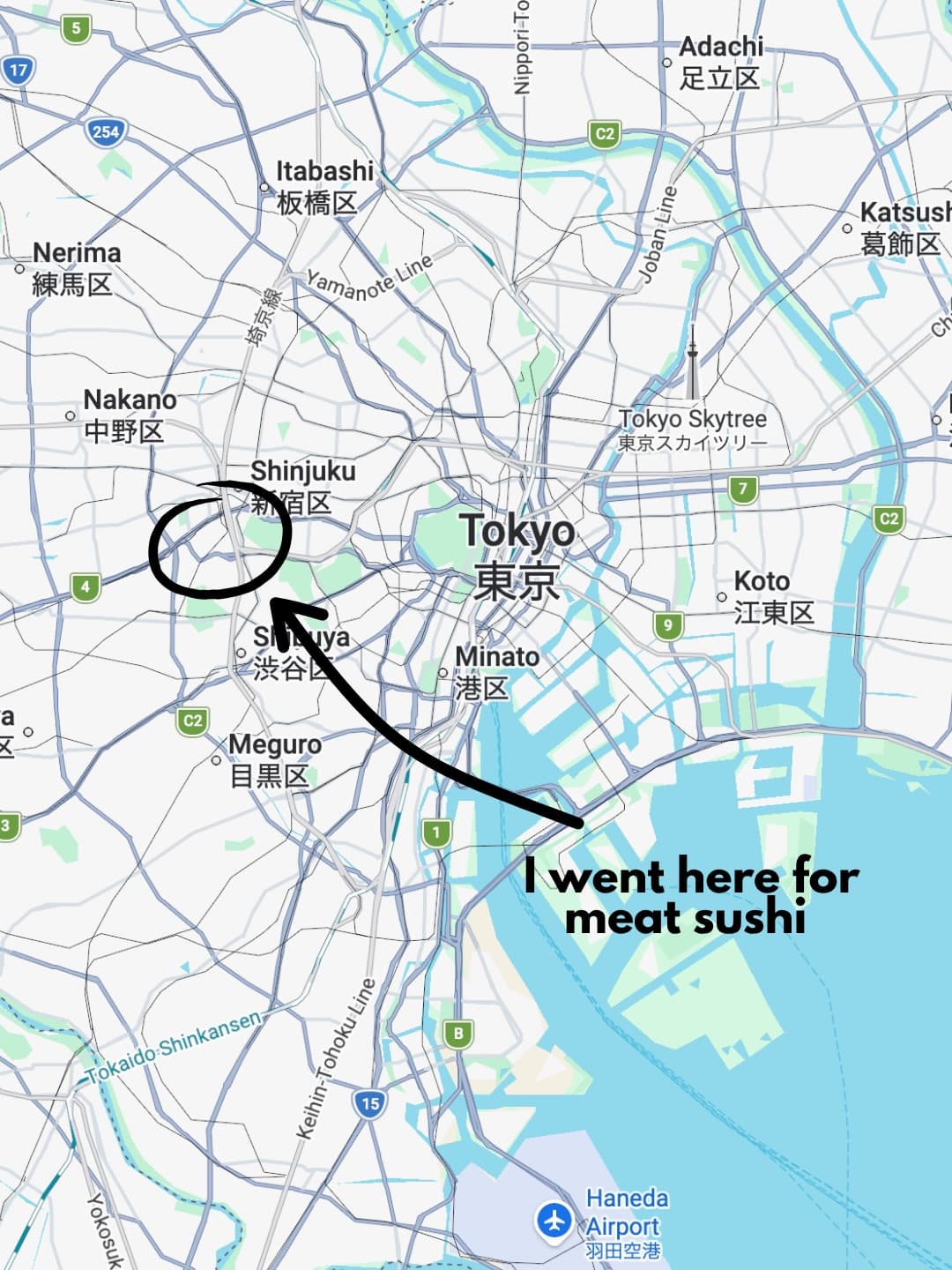 Five Japanese Restaurants Across Tokyo