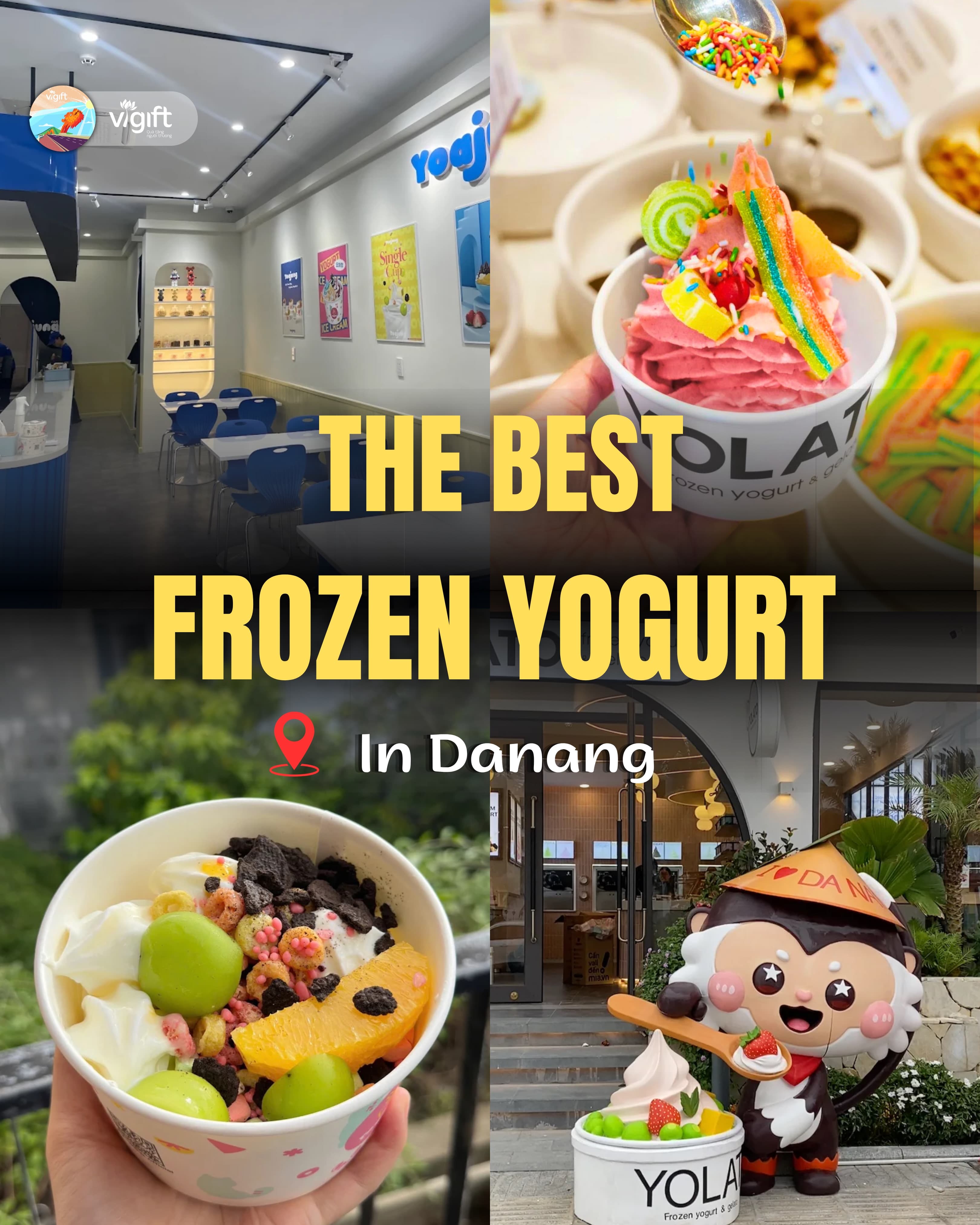 Frozen Yogurt Spots in Da Nang