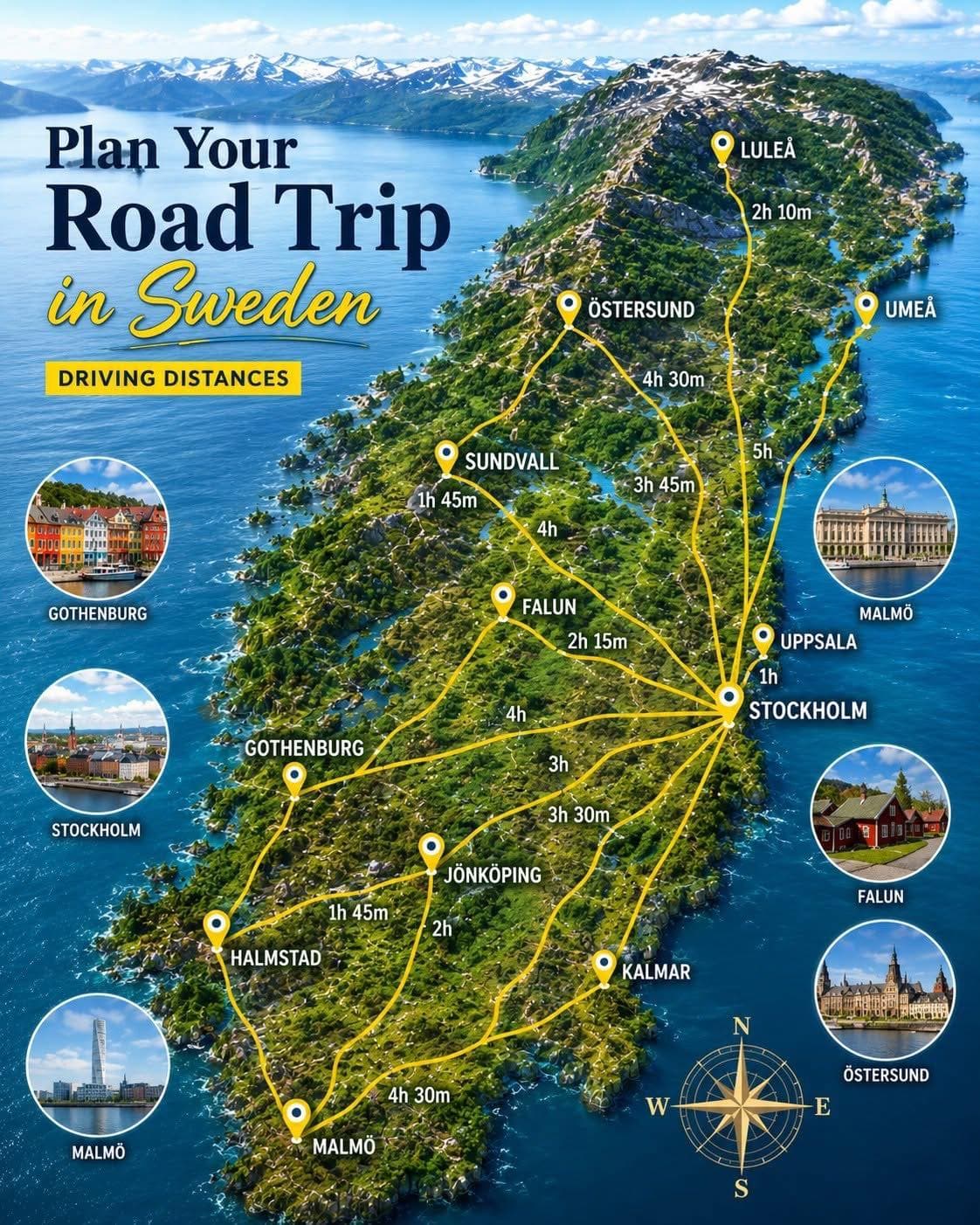 Swedish Cities With Vibrant Cultural Scenes