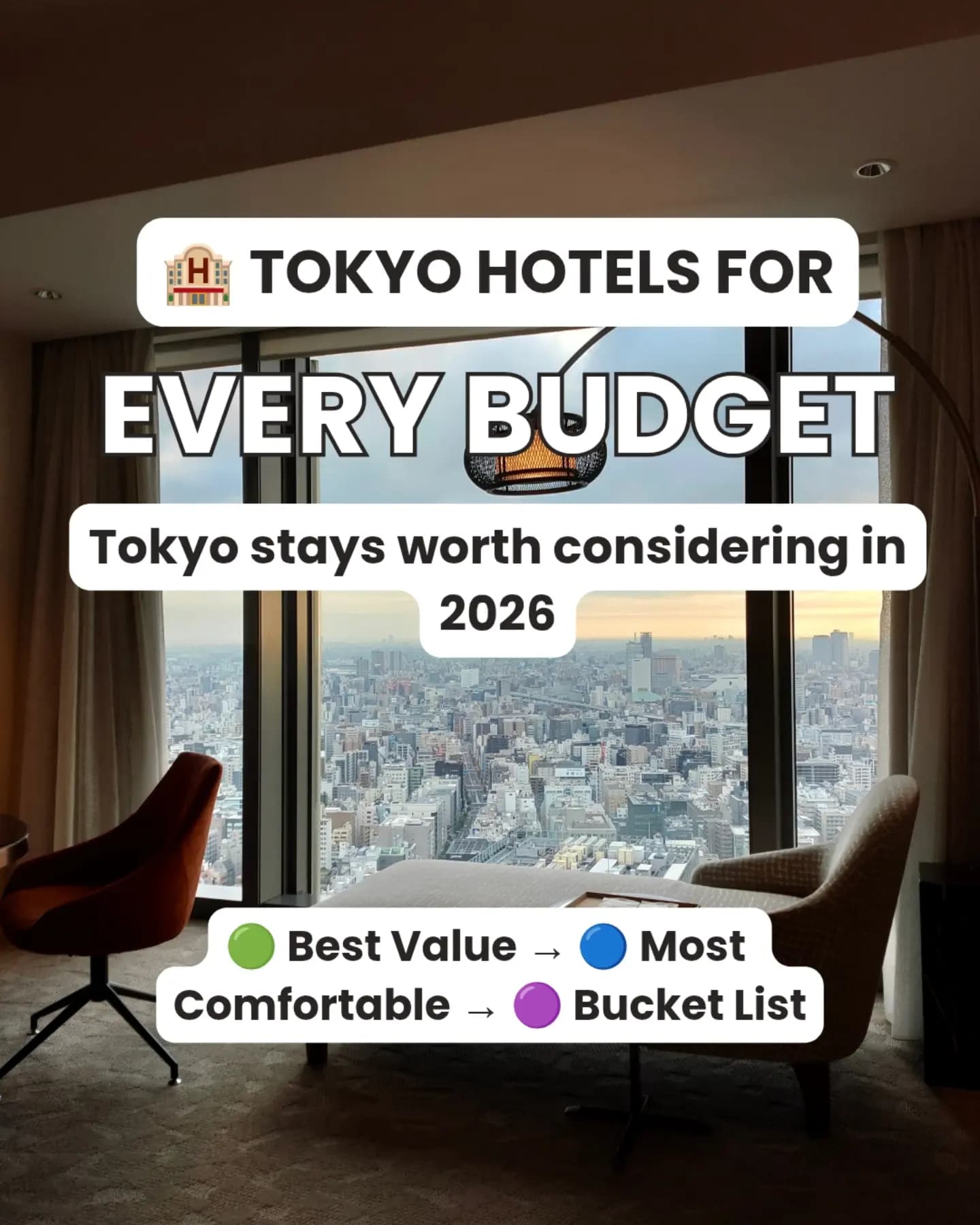 Tokyo Hotels: Value, Comfort, and Bucket List Stays