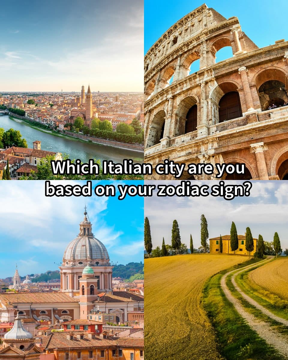 Italian Cities Matched To Your Zodiac Sign