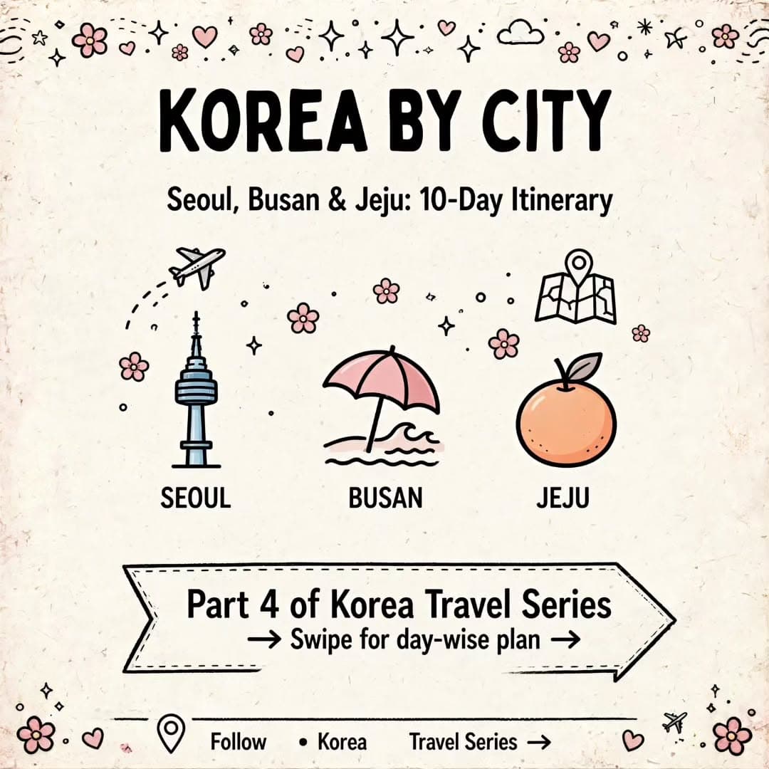 Thirty Must-Visit Korean Destinations: Seoul, Busan, Jeju