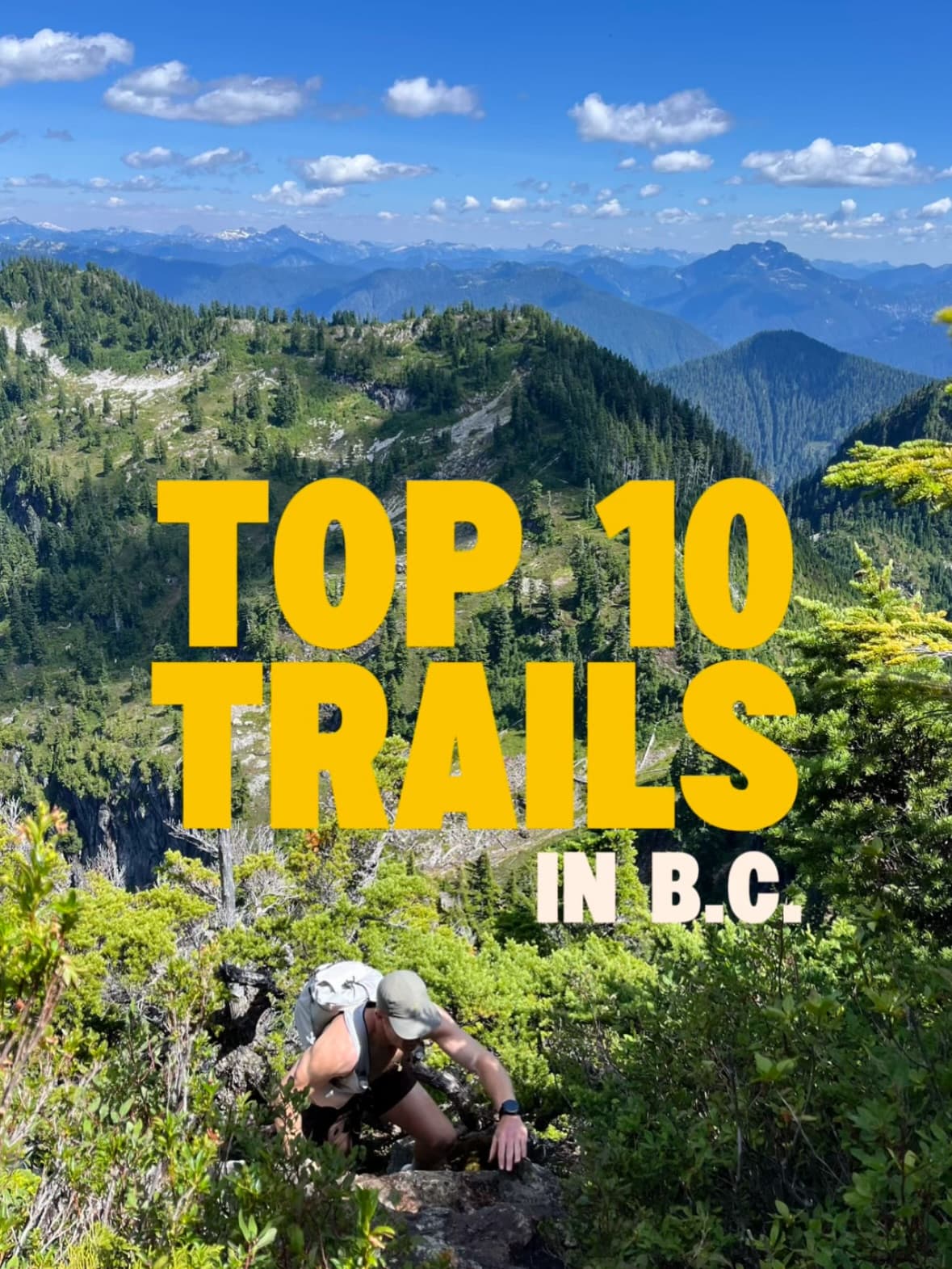 Top British Columbia Hiking Trails Showcase Stunning Scenery