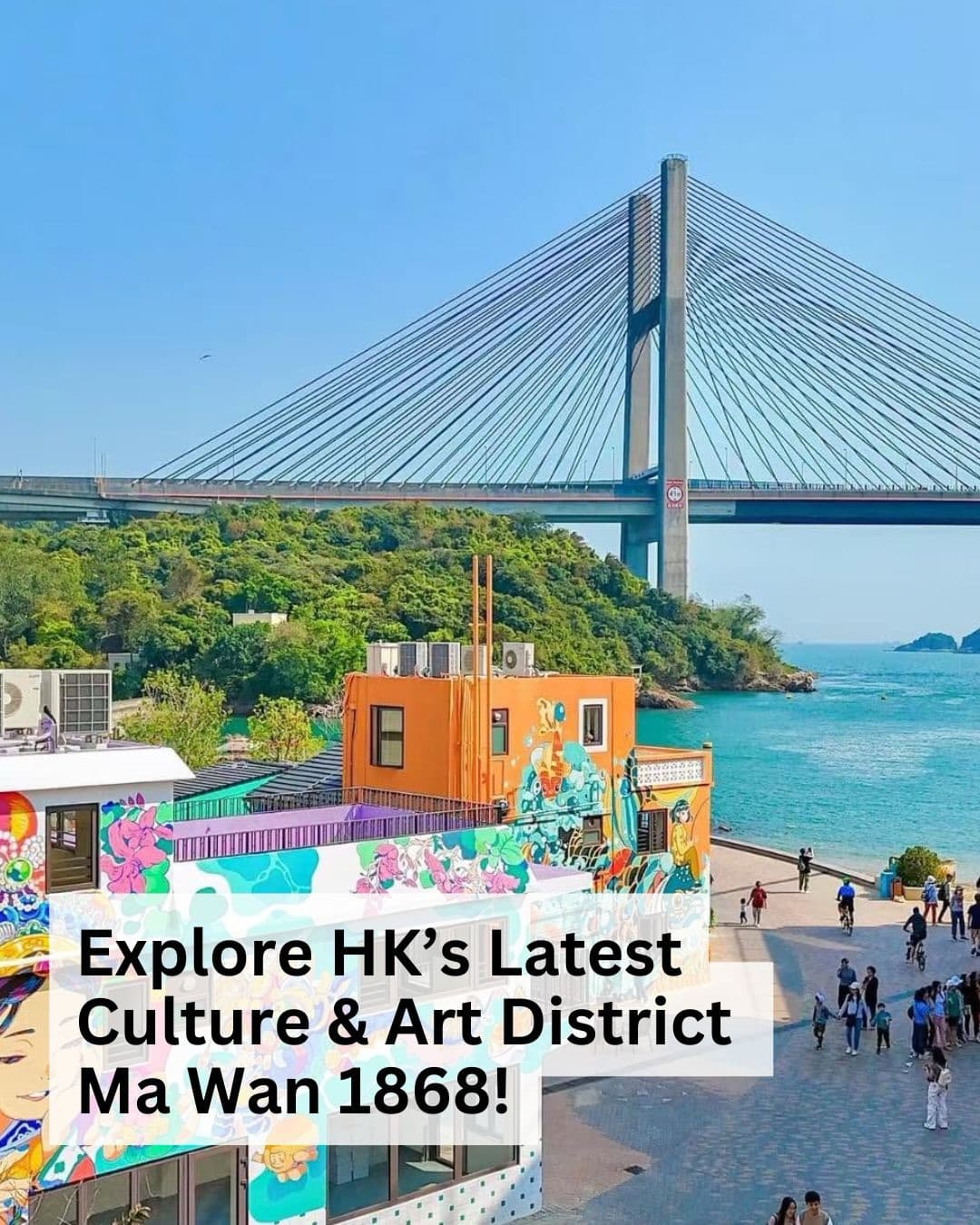 Ma Wan Exploration: Bridge Views, Art, and Ferry Rides