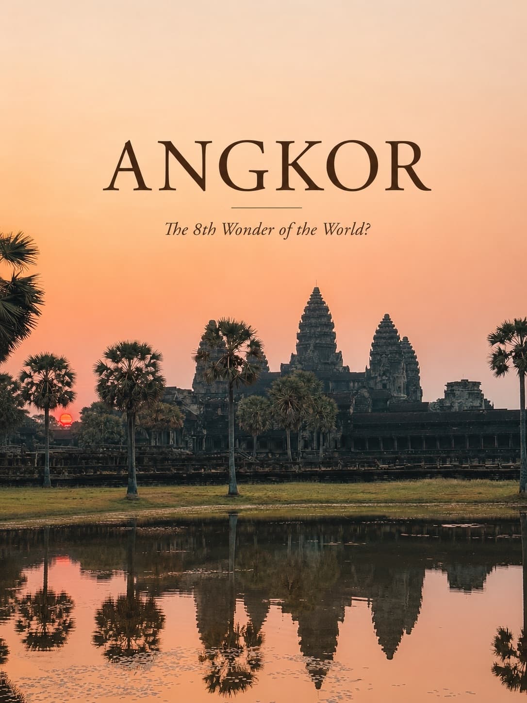 Angkor Temples Carved In Stone