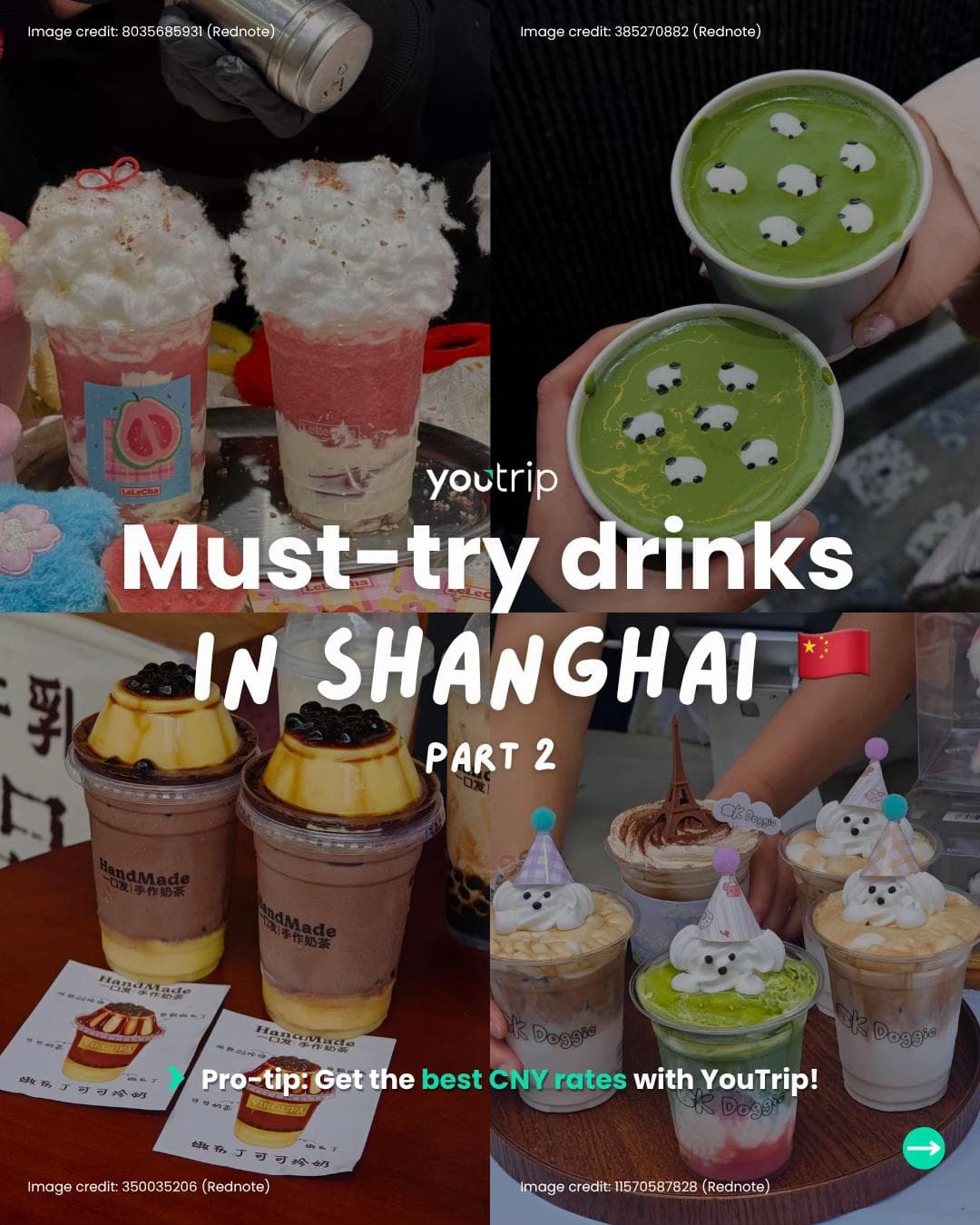 Sweet Shanghai Drinks Worth the Calories