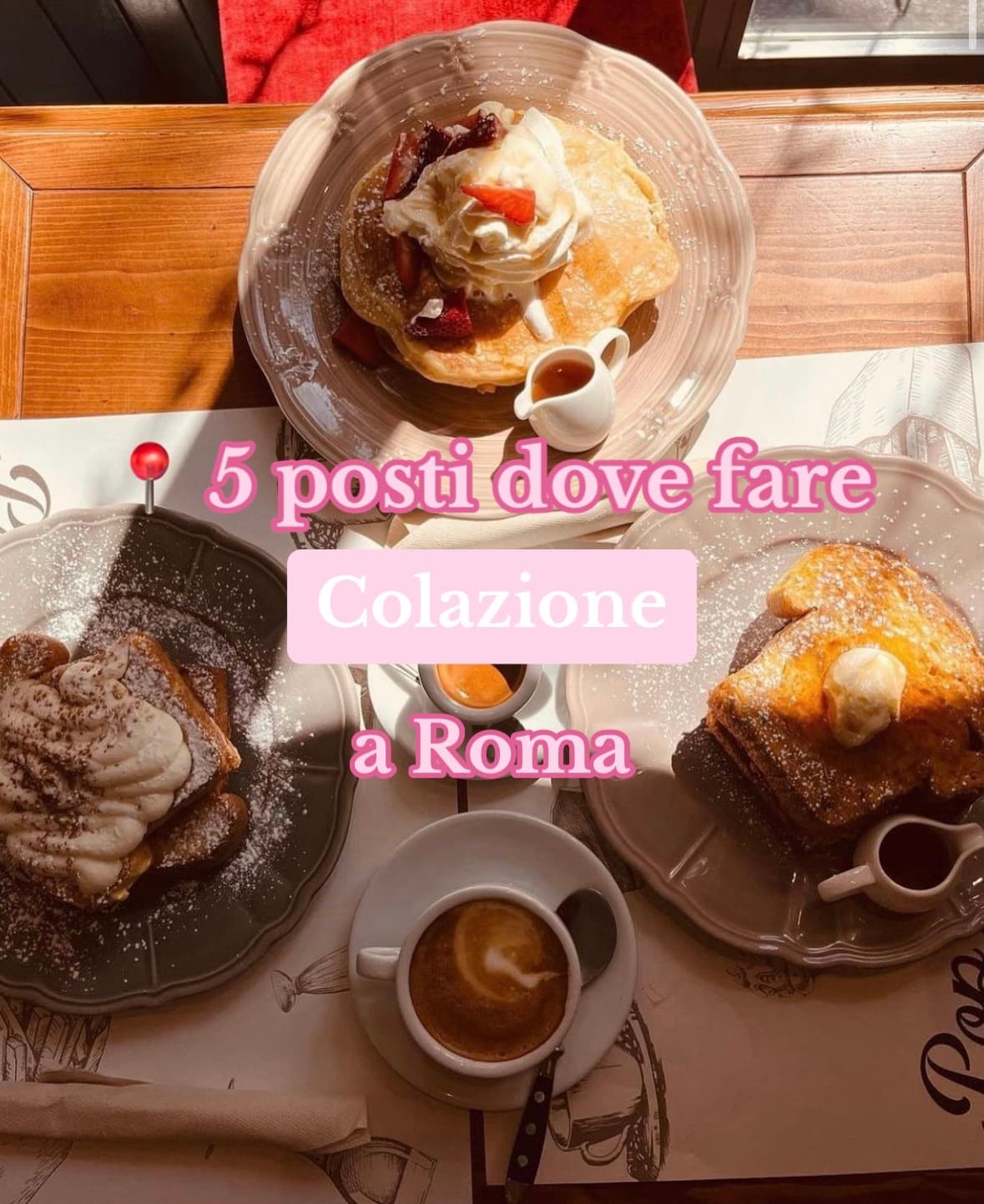 Breakfast Spots Across Rome