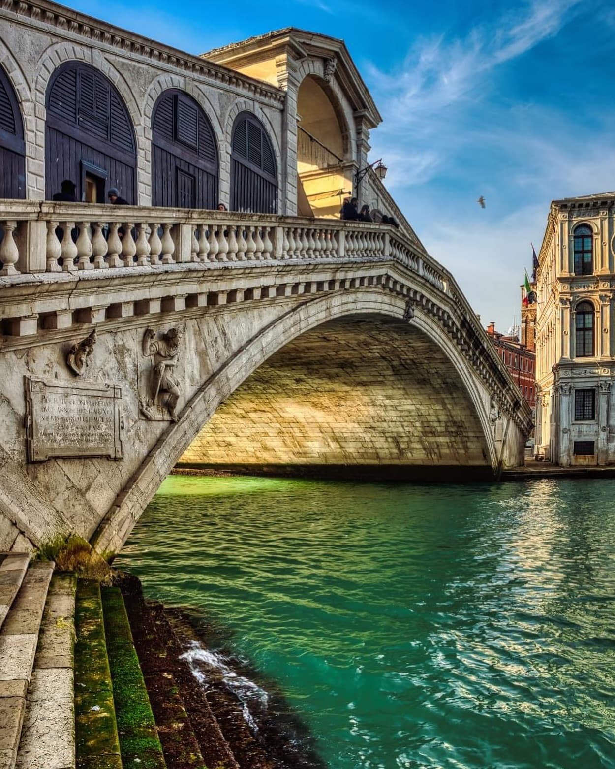 Venice's Grand Canal and Rialto Bridge