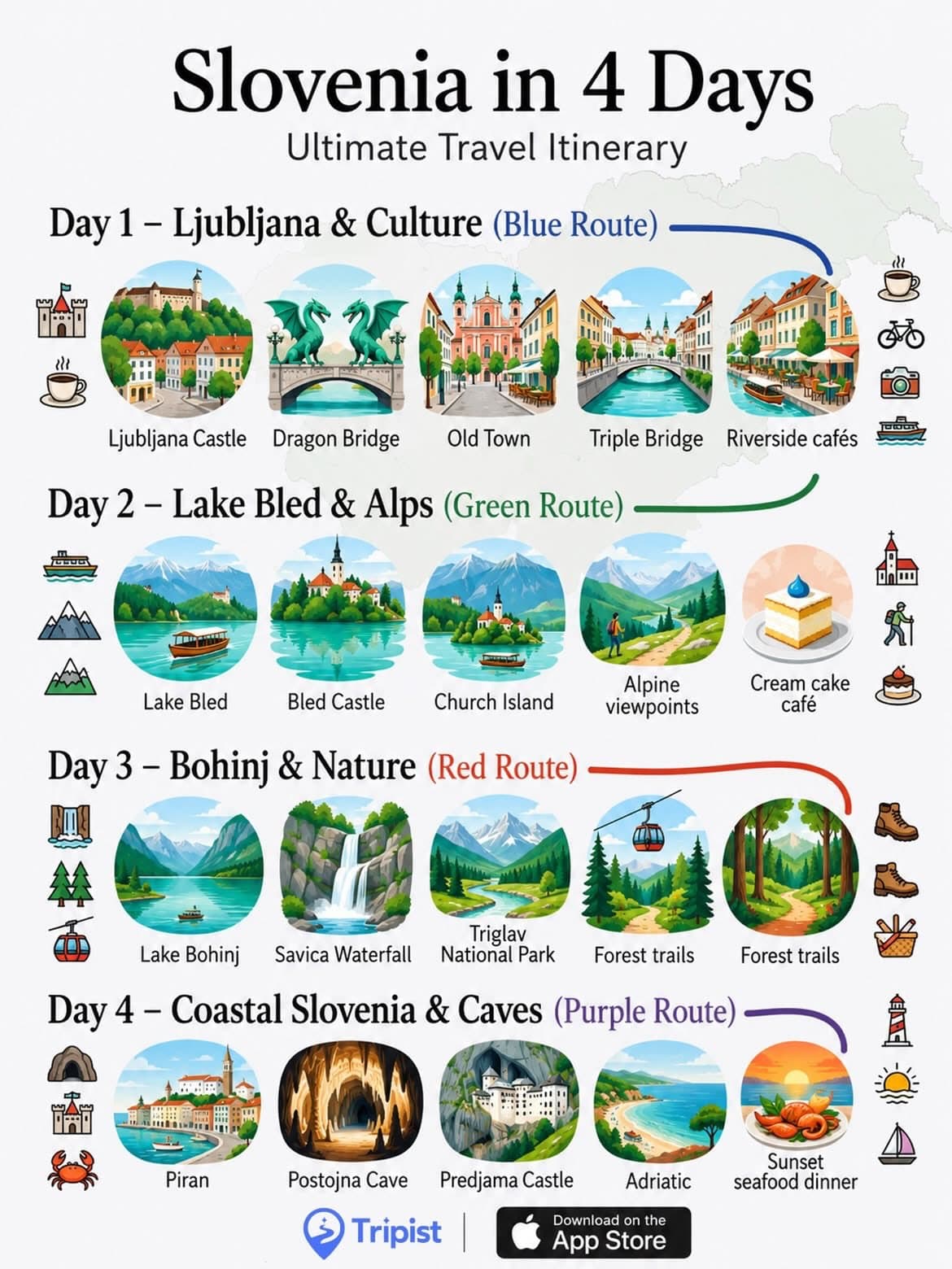 European Destinations For Your Tripist Itinerary