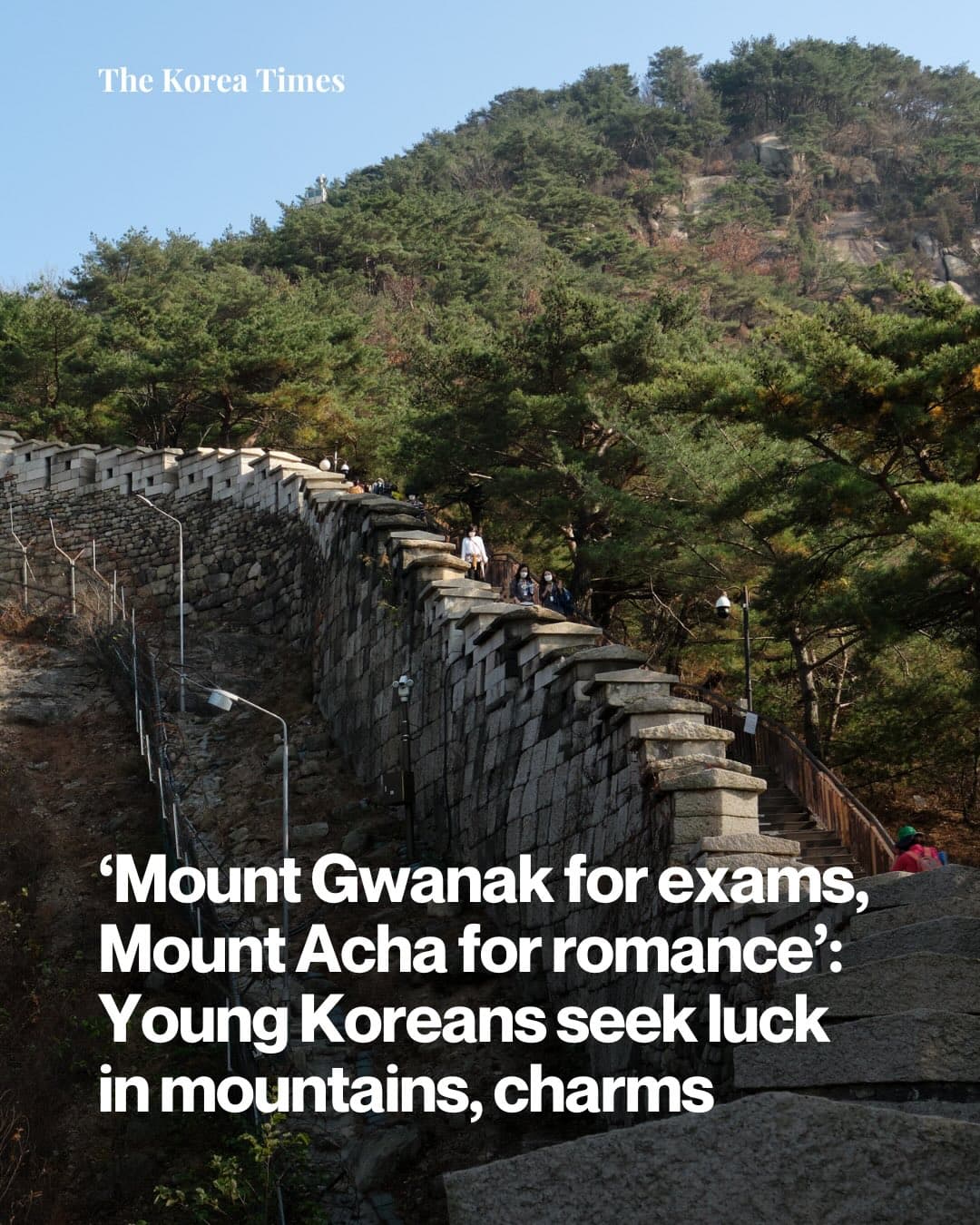Fortune Hiking Popular In Seoul Parks