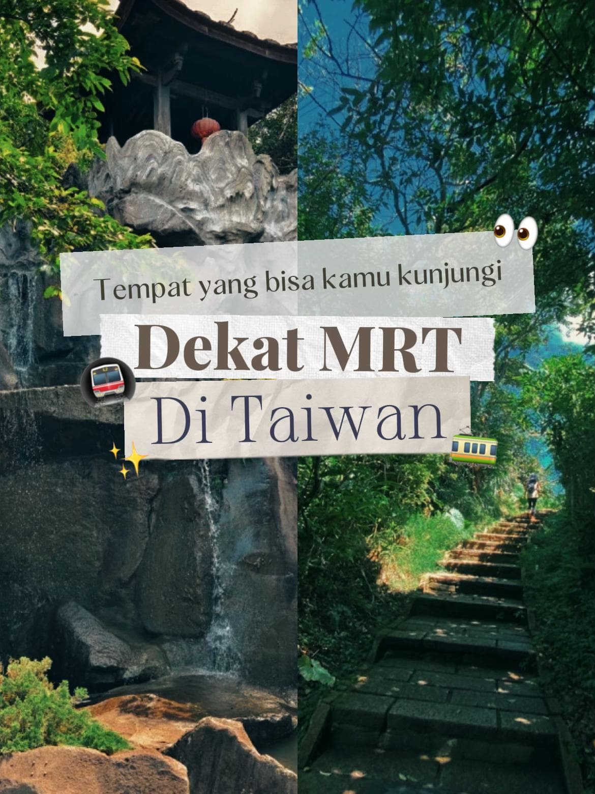 Four MRT-Accessible Spots in Taiwan