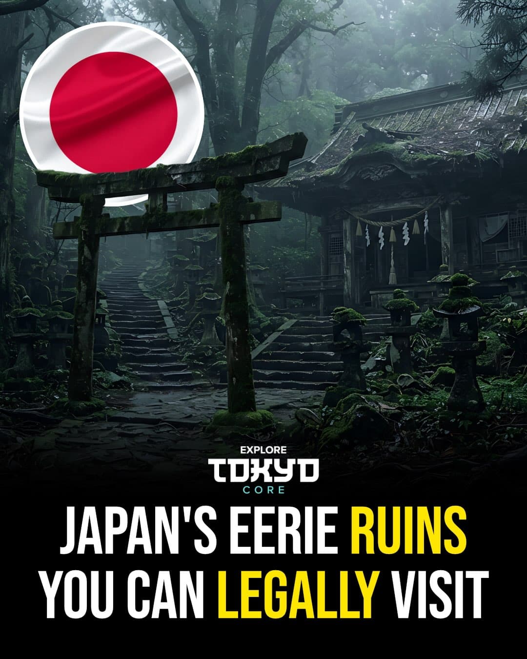 Eerie Abandoned Japanese Sites To Explore