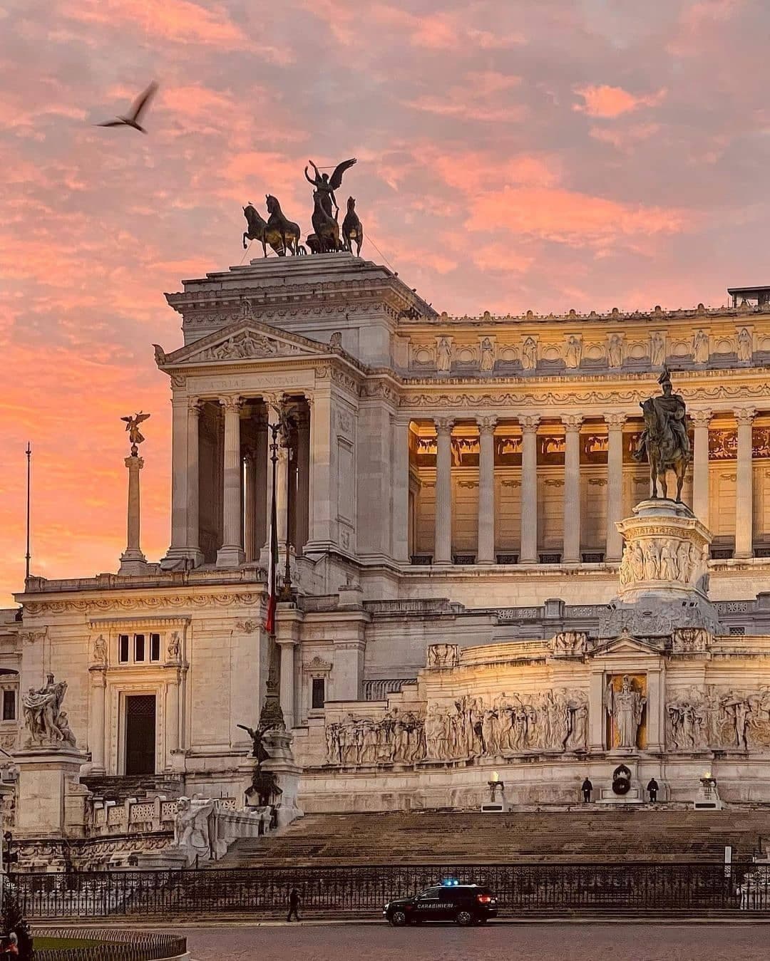 Rome's Altar of the Fatherland and Piazza Venezia