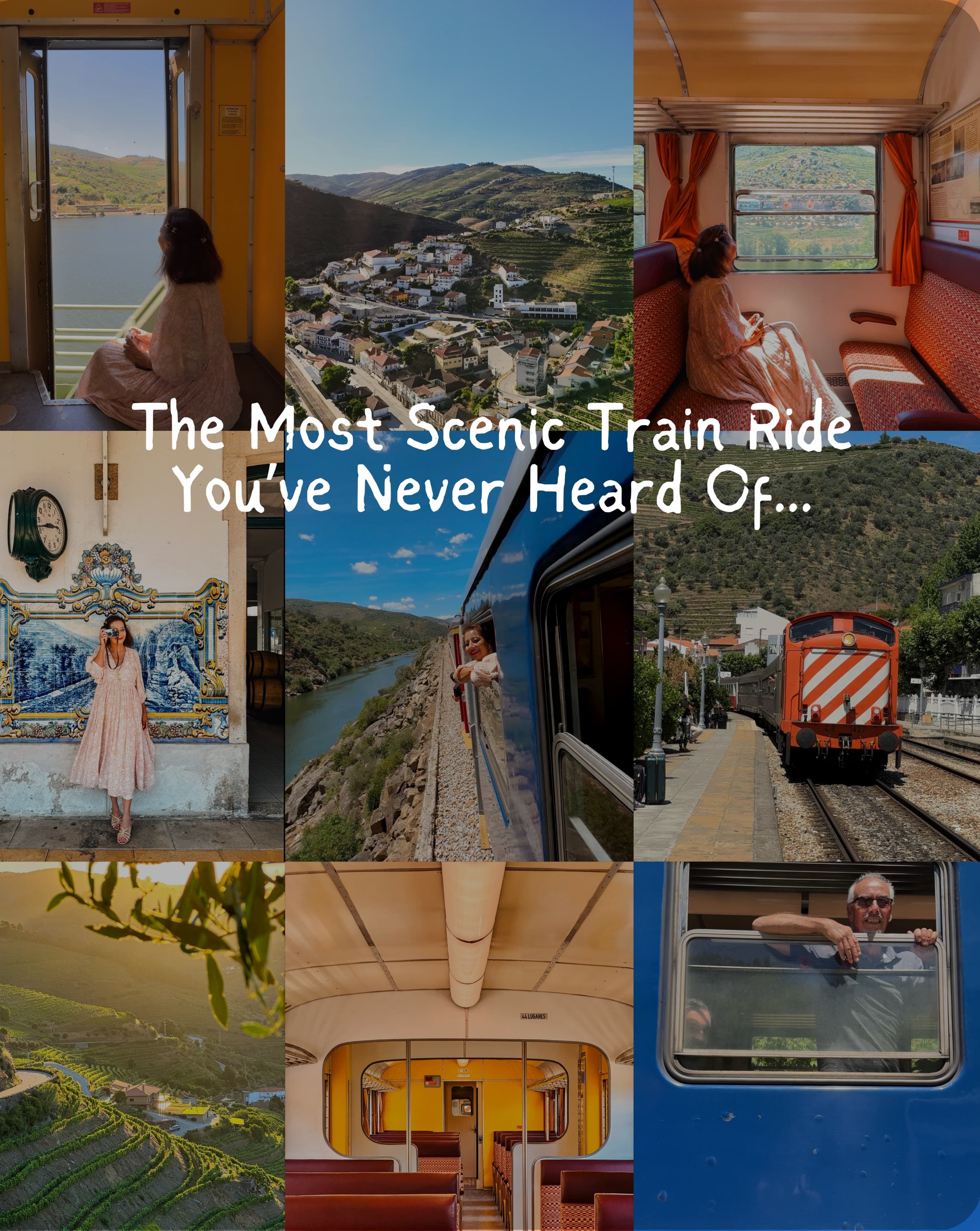 Douro River Train Ride to Pinhão