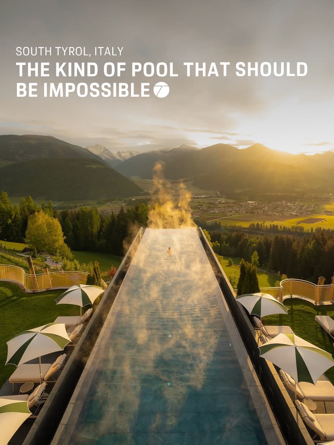 South Tyrolean Hotel Boasts Cantilevered Sky Pool