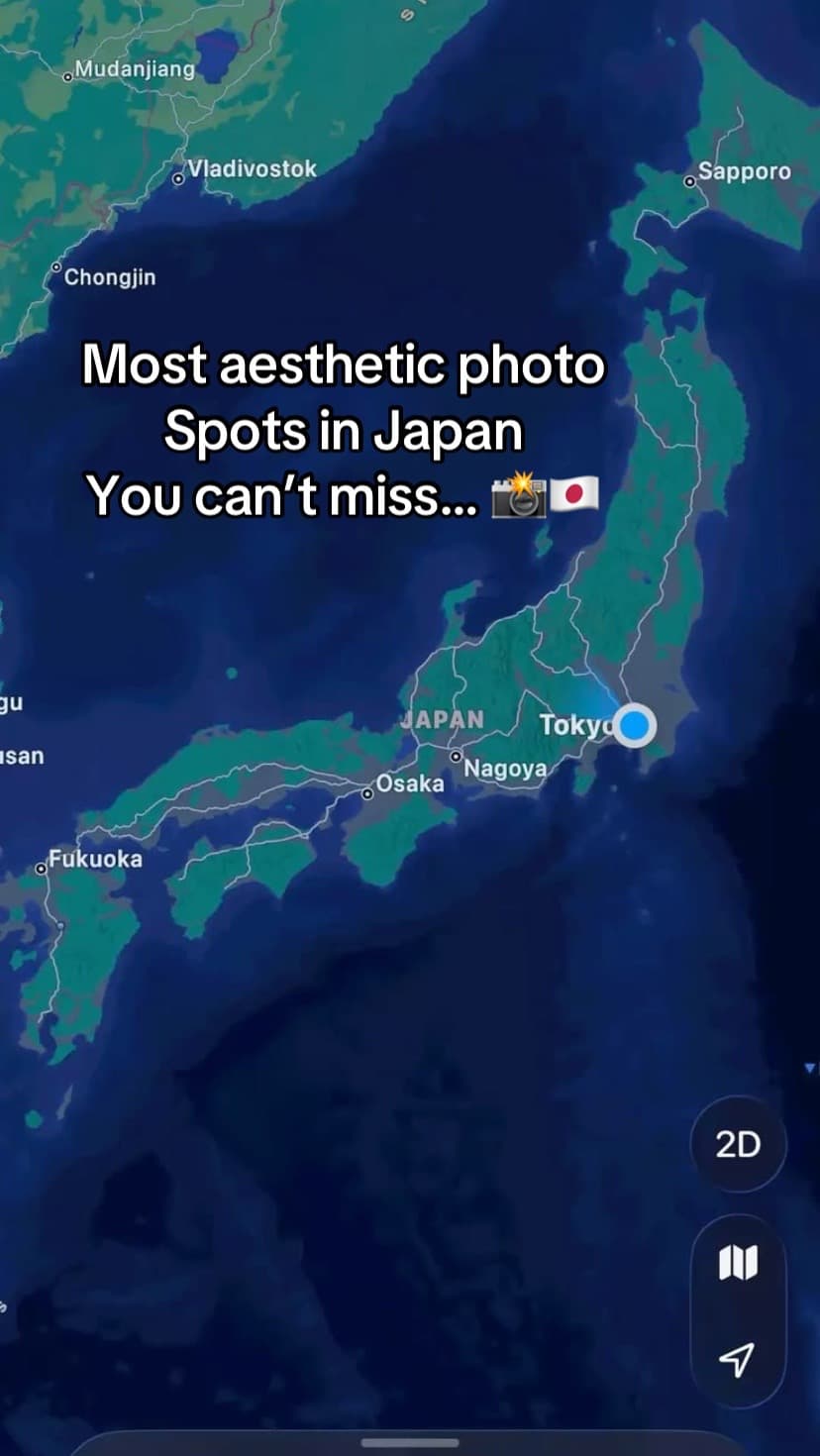 Japanese Photo Spots With Cinematic Views