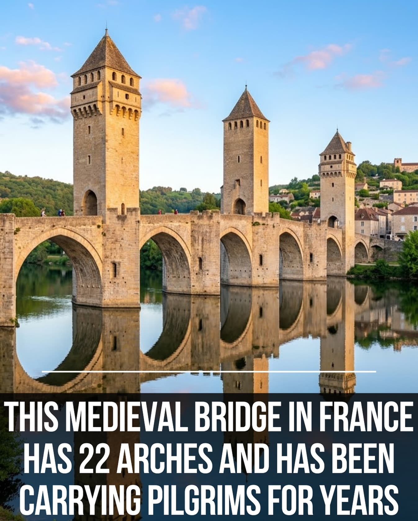 Beautiful Medieval Bridges Of Southern France