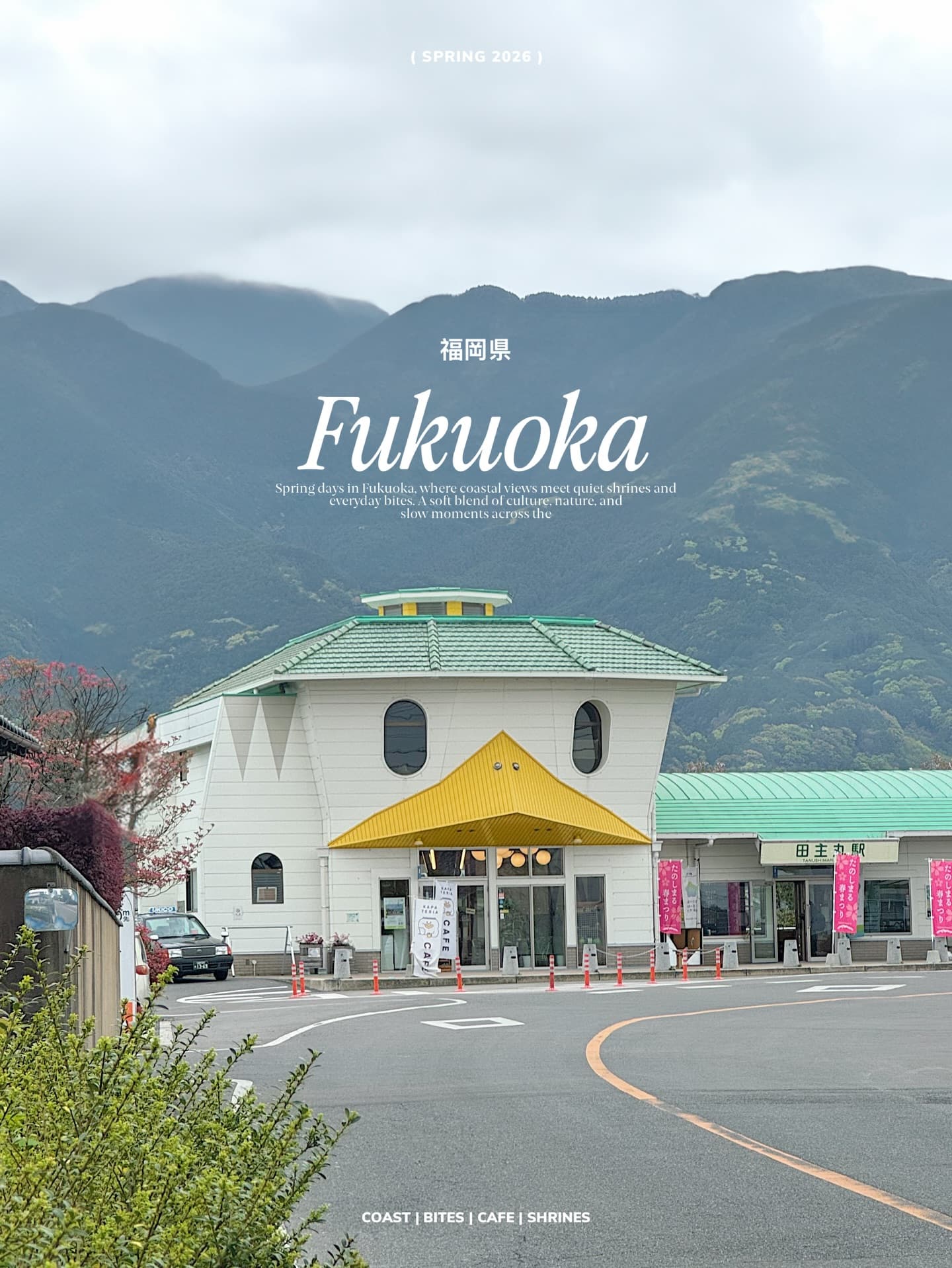 Fukuoka's Spring Blend: Coastal Views, Shrines, and Bites