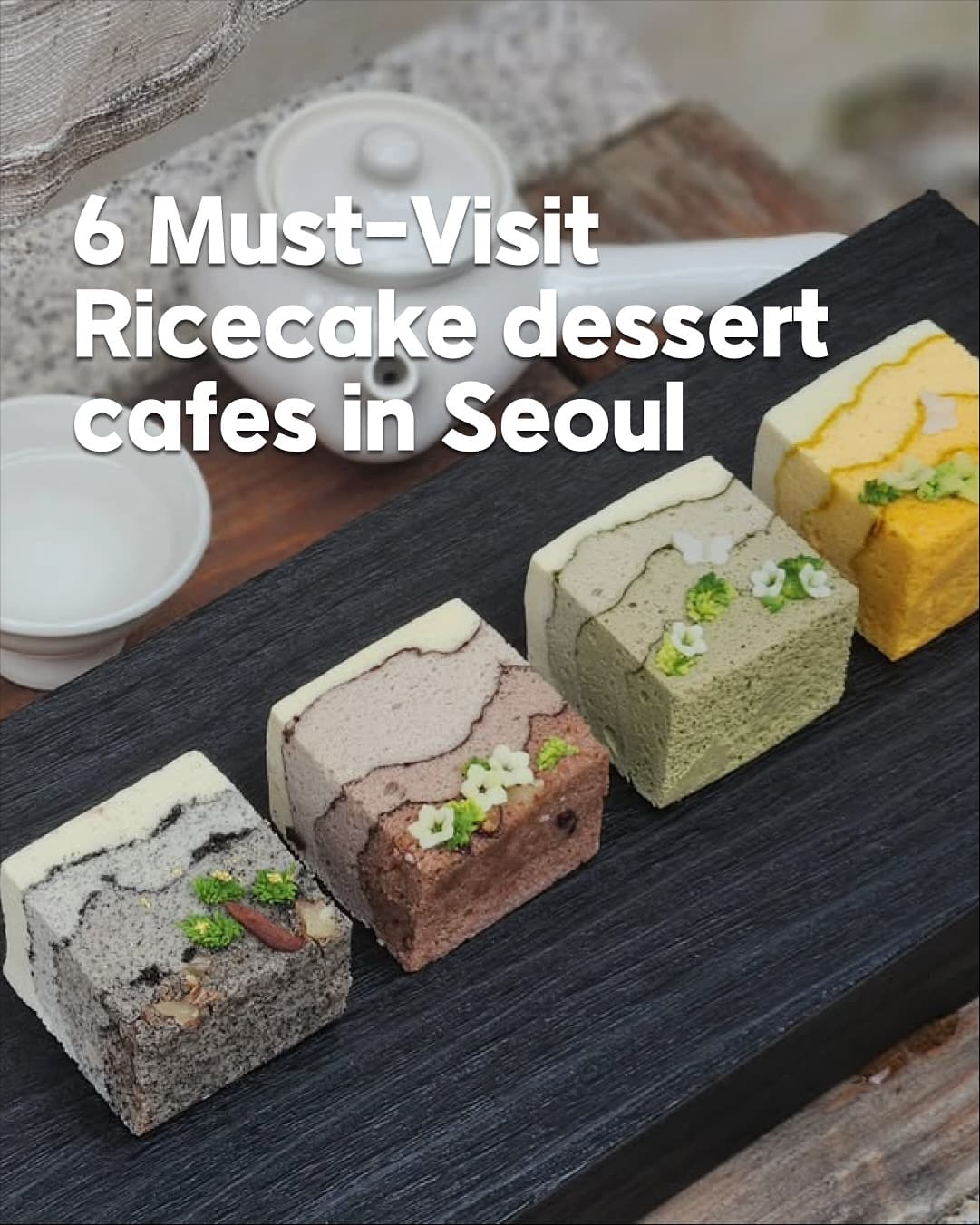 Seoul's Best Aesthetic Rice Cake Cafes