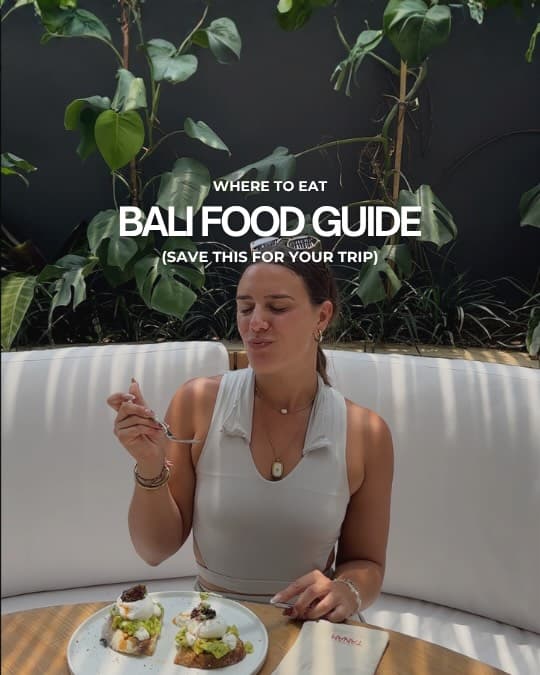 Bali's Top Spots for Breakfast, Lunch, and Dinner