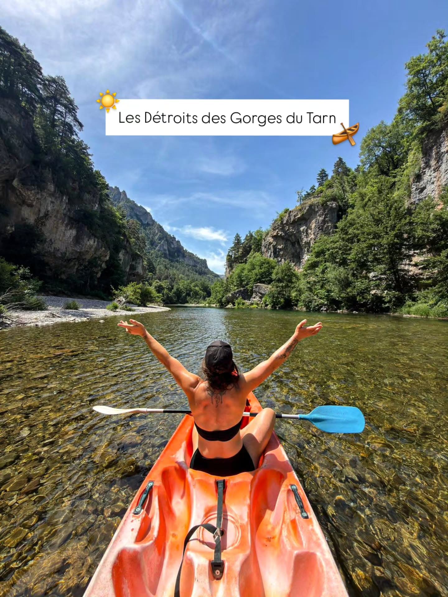 Canoeing Through the Narrowest Tarn Gorges