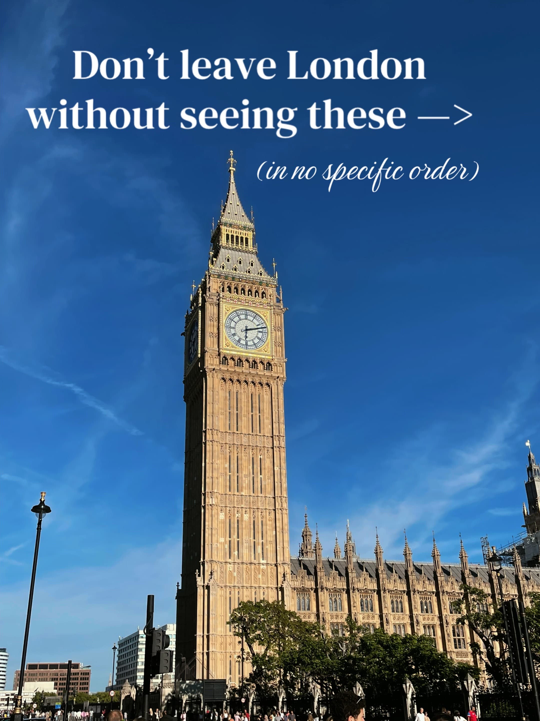 London's Top Landmarks, Markets, and Cultural Sites