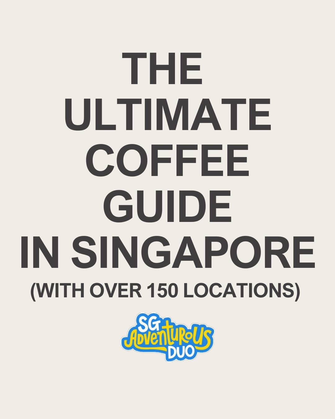 Singapore Cafes Serving Coffee and Matcha