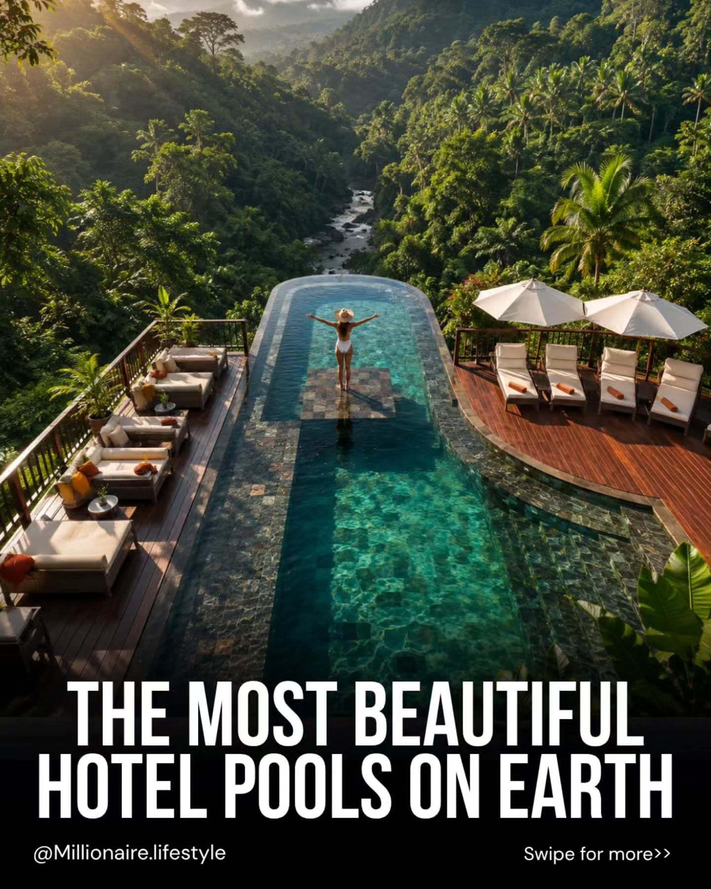 Exquisite Hotel Pools Offering Breathtaking Scenic Views