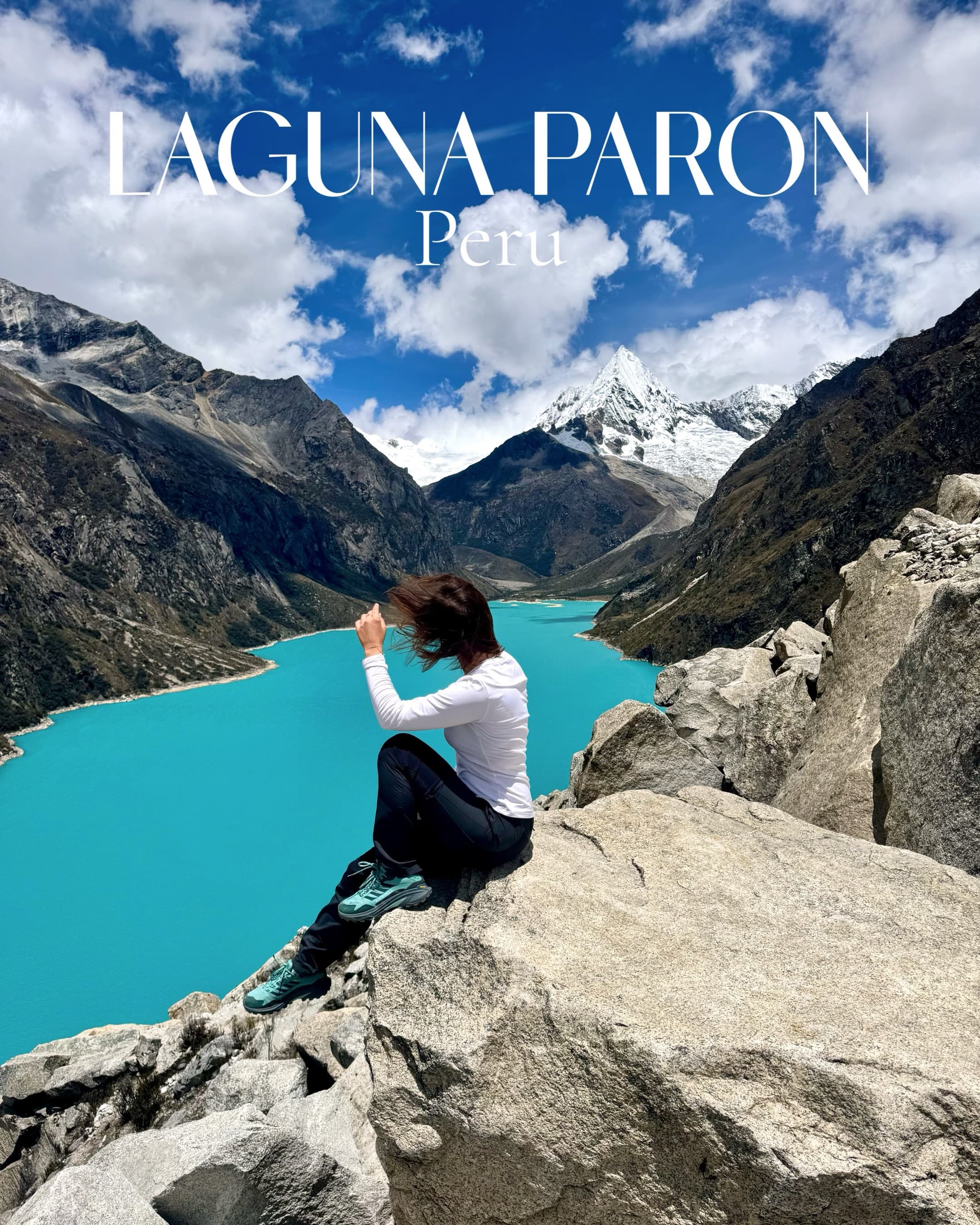 Turquoise Waters And Snowy Peaks Of Peruvian National Parks