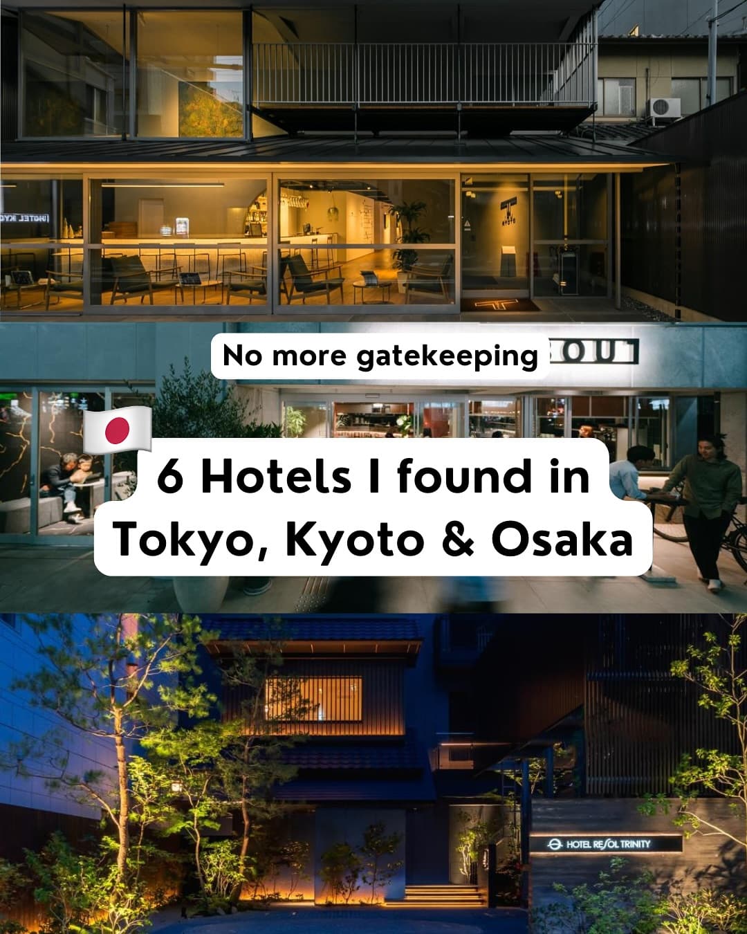 Hotels in Tokyo, Kyoto, and Osaka