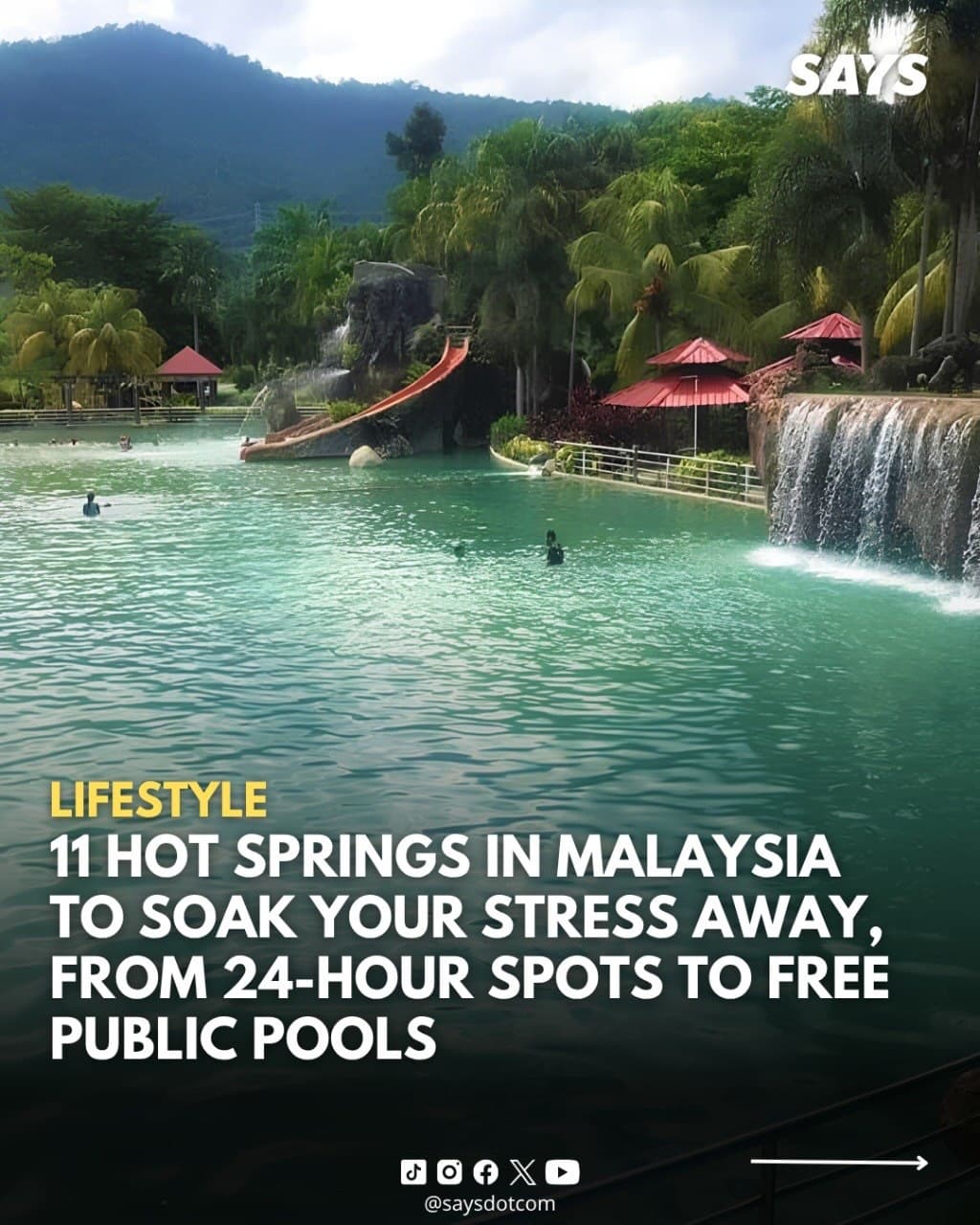 Malaysia's Top Hot Springs For A Relaxing Getaway