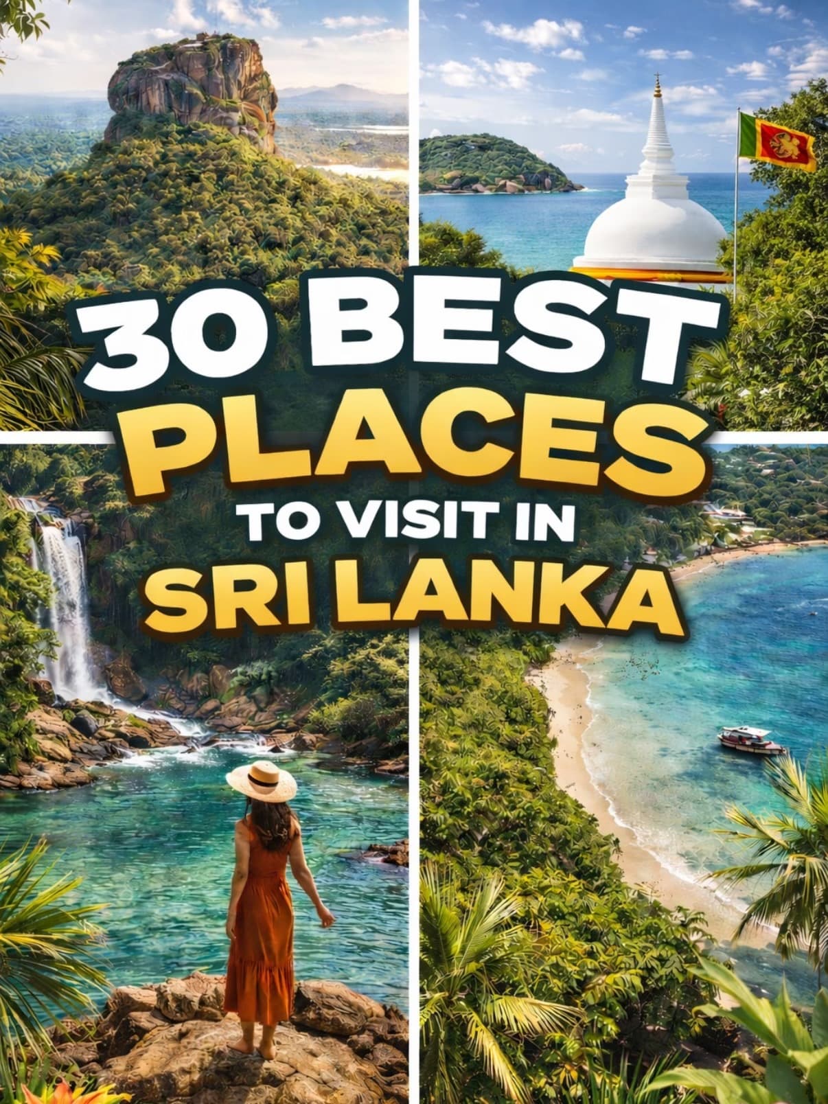 Beautiful Places To Visit Across Sri Lanka