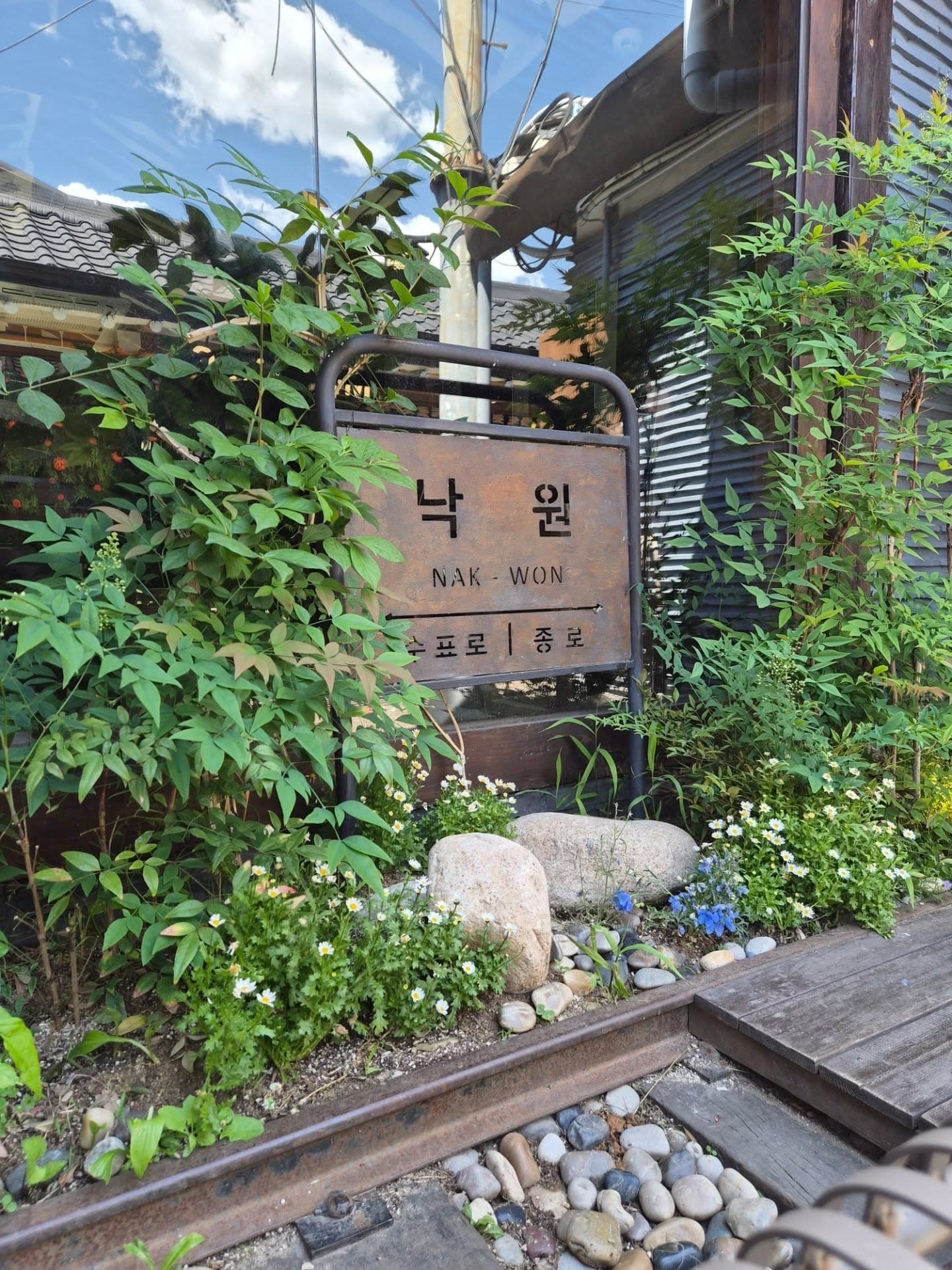 Family Stays Near Hanok And Train Tracks