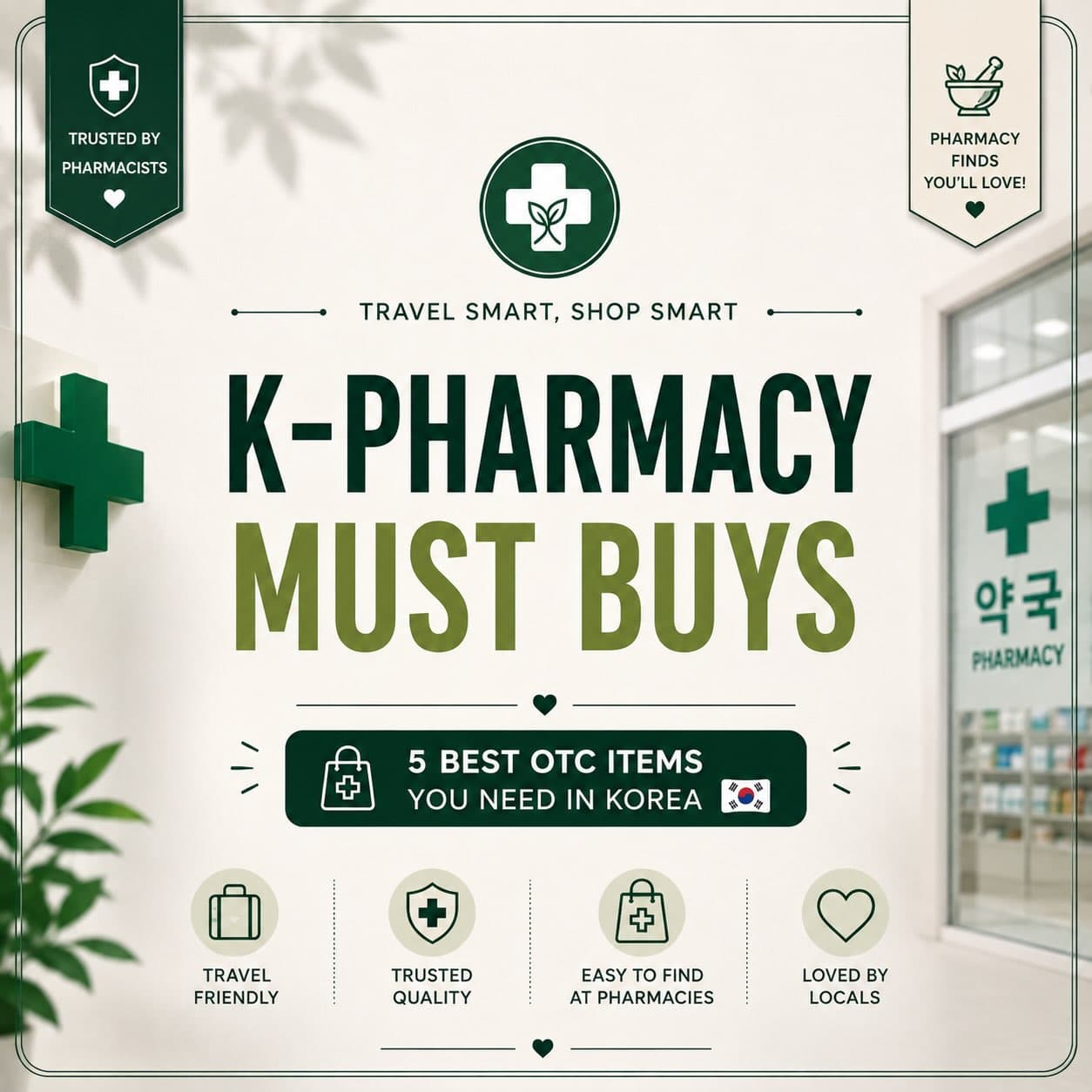 Seoul Pharmacies Offer K-Beauty Essentials