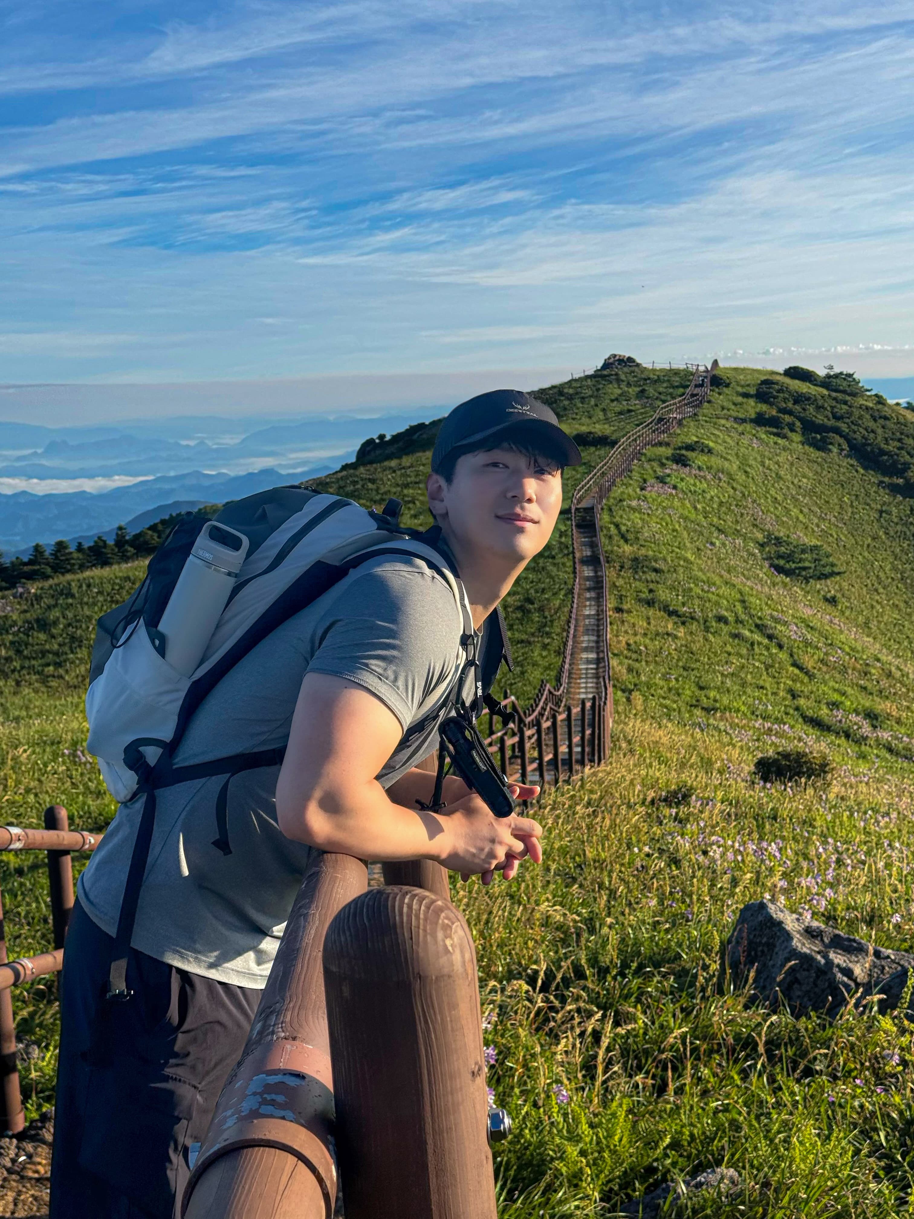 Sobaeksan Hiking Trail With Soothing Foot Soak