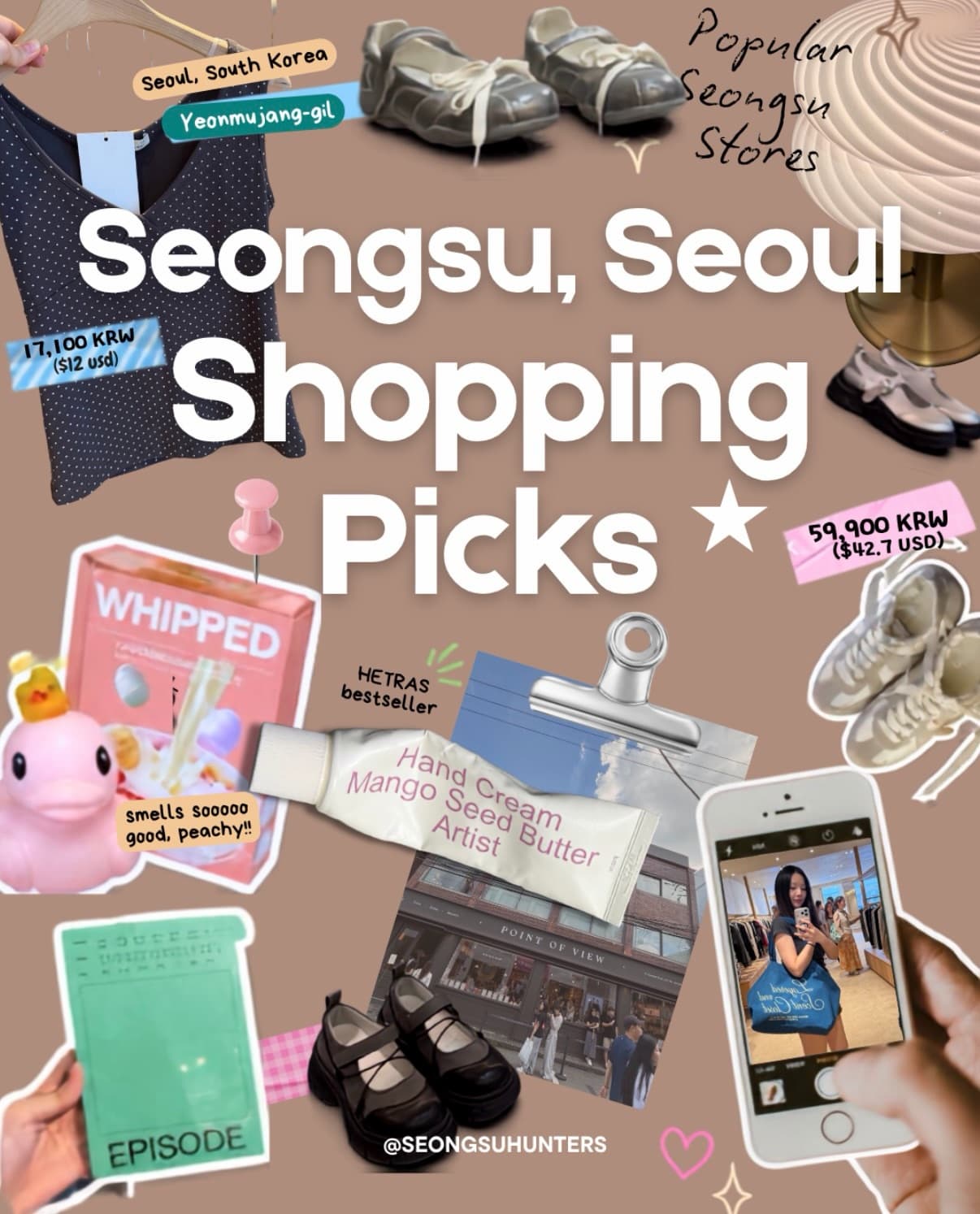 Seongsu's Fashion, Beauty, and Shoe Shops