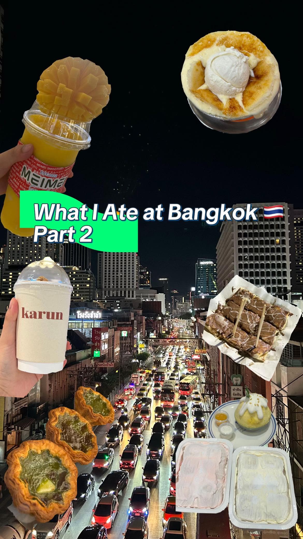 Bangkok Cafes and Dessert Shops