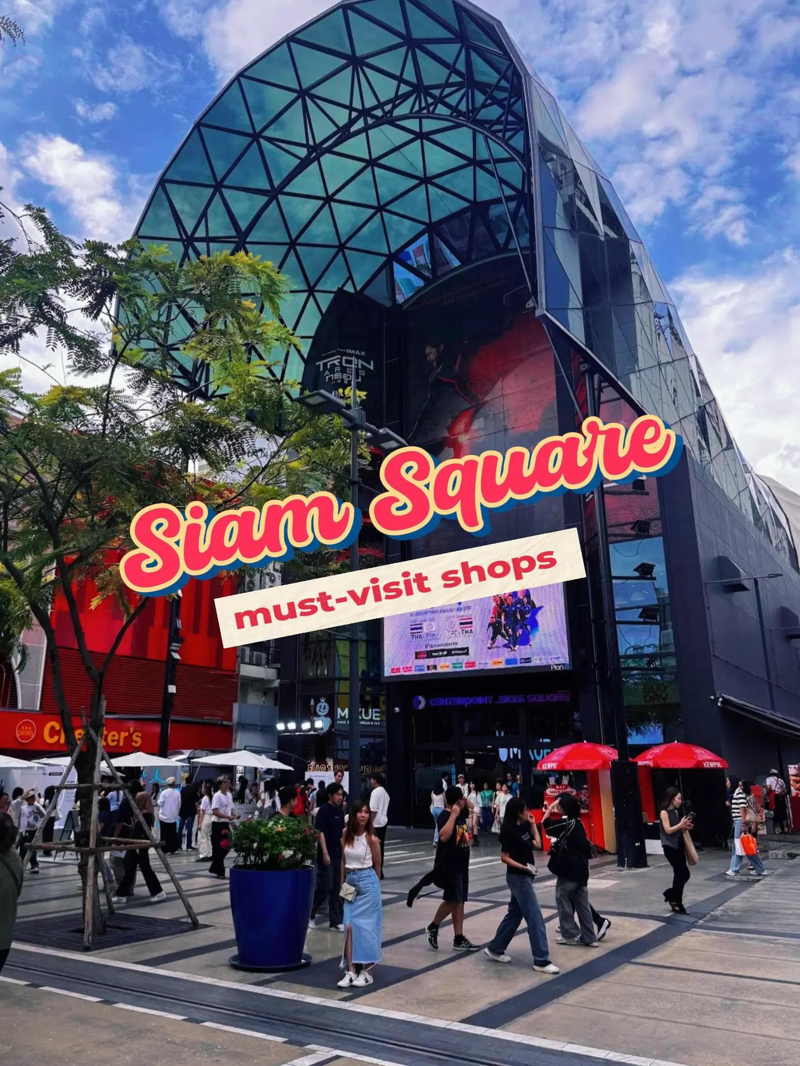 Siam Square Shops And Restaurants Showcase