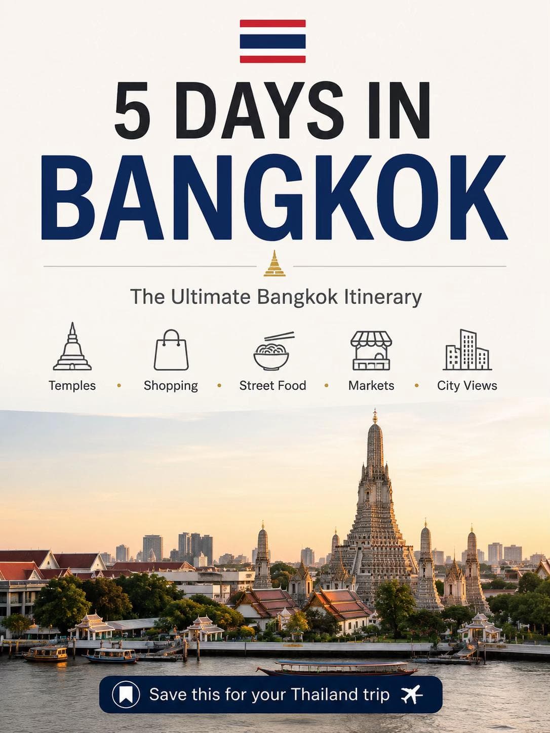 Bangkok's Best: Temples, Markets, Shopping & Chinatown