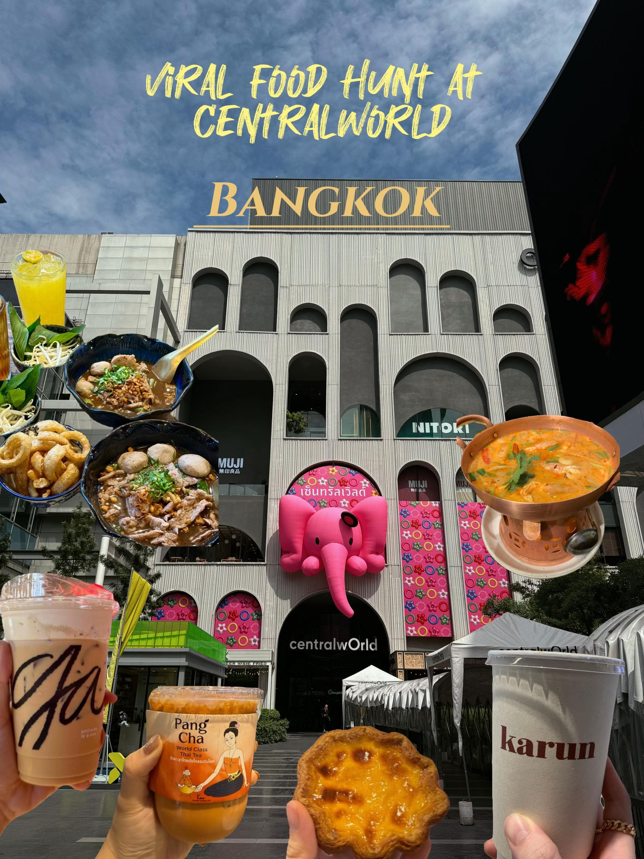 Viral Bangkok Food Finds at Centralworld