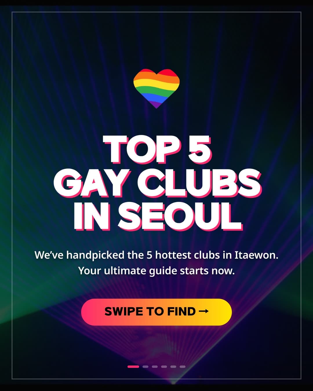Top Gay Clubs in Seoul's Itaewon District